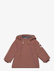 mikk-line - Nylon Baby Jacket - Solid - winter jackets - mink - 0