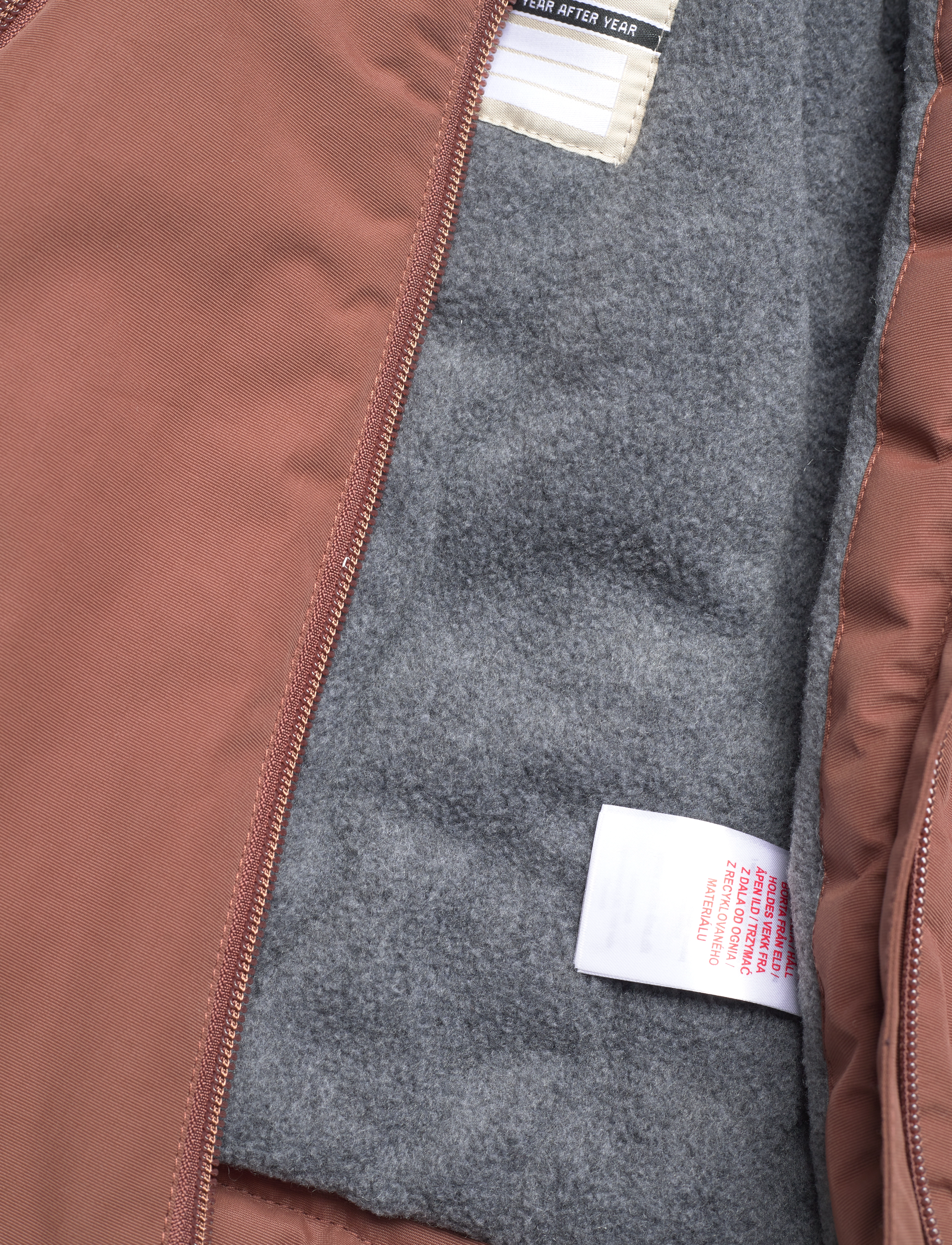 mikk-line - Nylon Baby Jacket - Solid - winterjacken - mink - 4