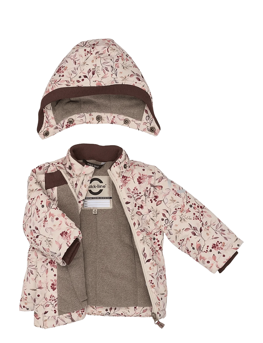 mikk-line - Polyester Baby Jacket - Aop - soojad ja polsterdatud - berries & birds aop - 2