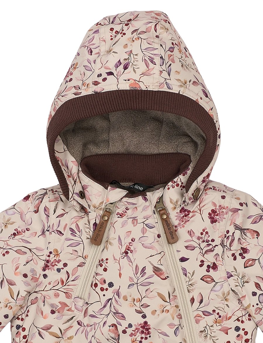 mikk-line - Polyester Baby Jacket - Aop - soojad ja polsterdatud - berries & birds aop - 3