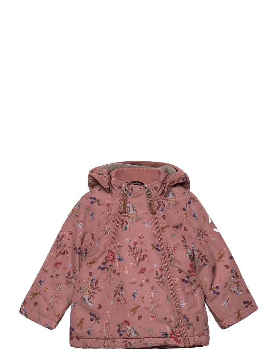 mikk-line - Polyester Baby Jacket - Aop - soojad ja polsterdatud - burlwood - 0