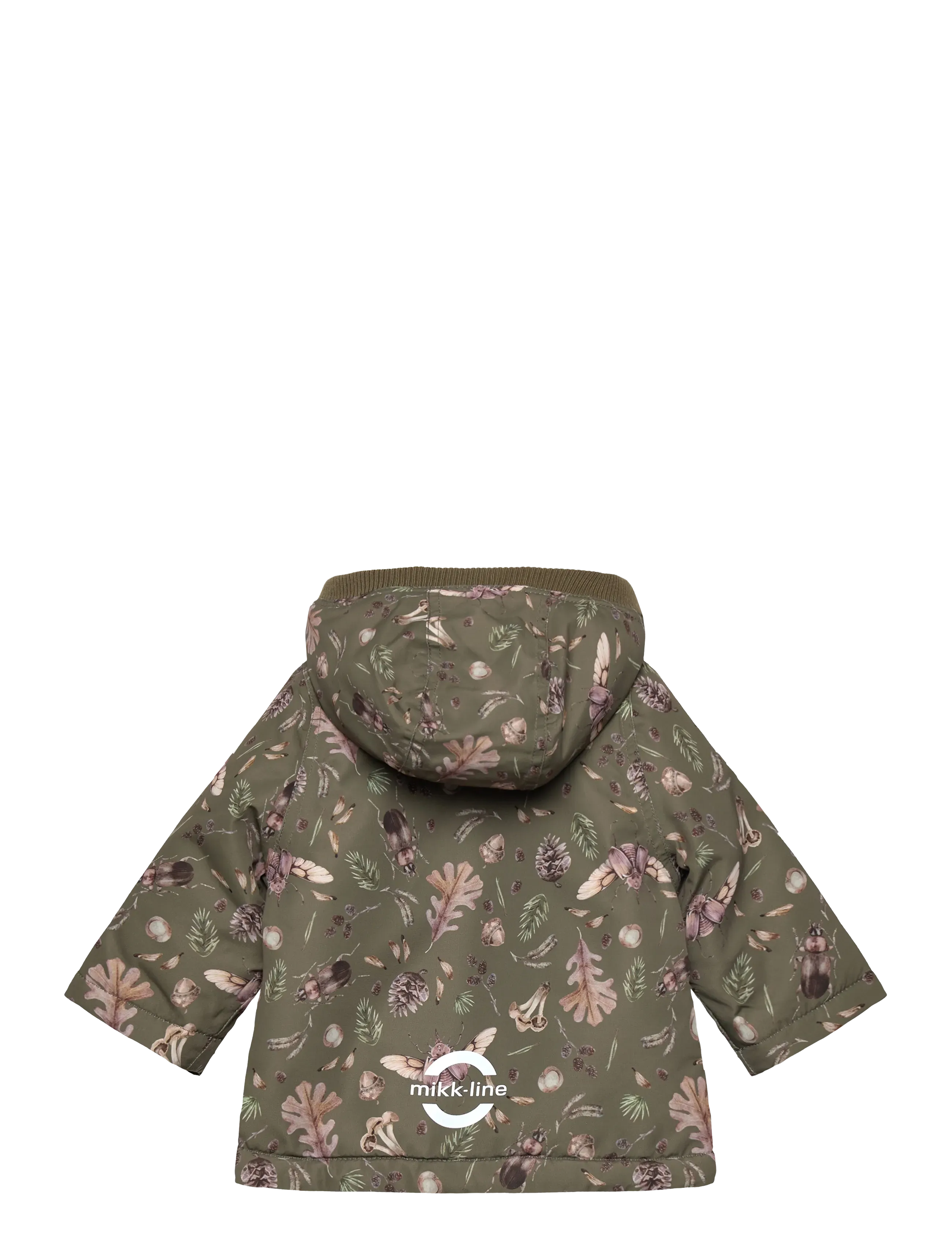 mikk-line - Polyester Baby Jacket - Aop - joped - burnt olive - 1