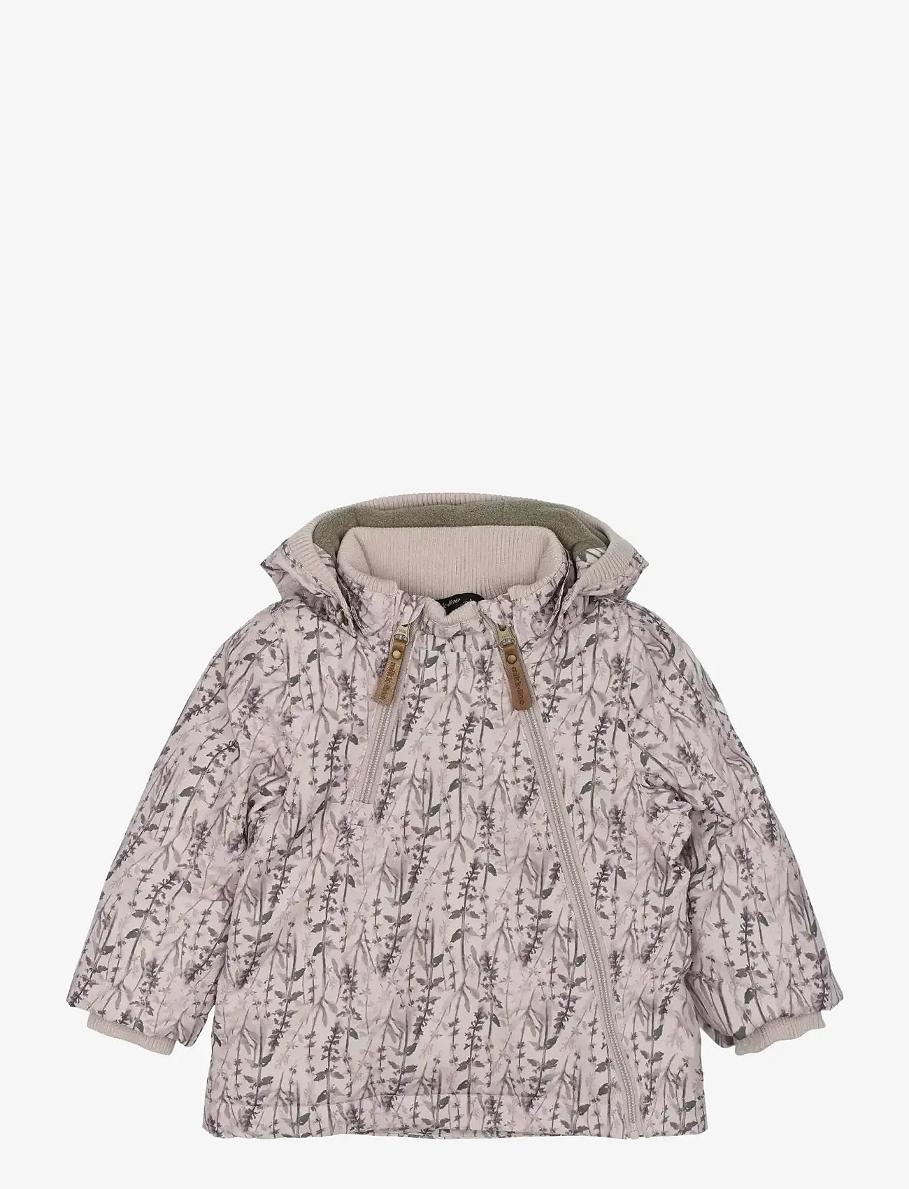 mikk-line - Polyester Baby Jacket - Aop - lapsed - cloud gray - 0