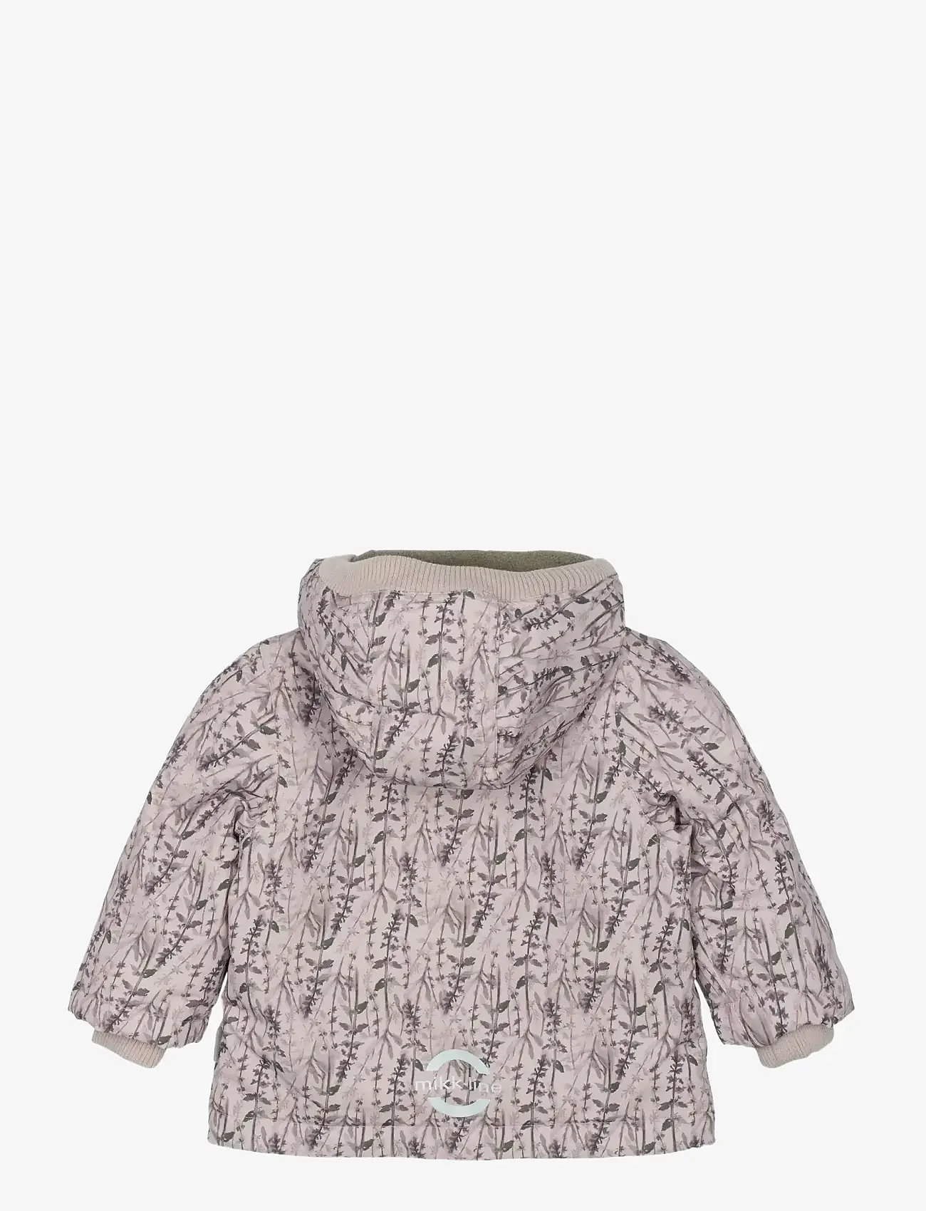 mikk-line - Polyester Baby Jacket - Aop - lapsed - cloud gray - 1
