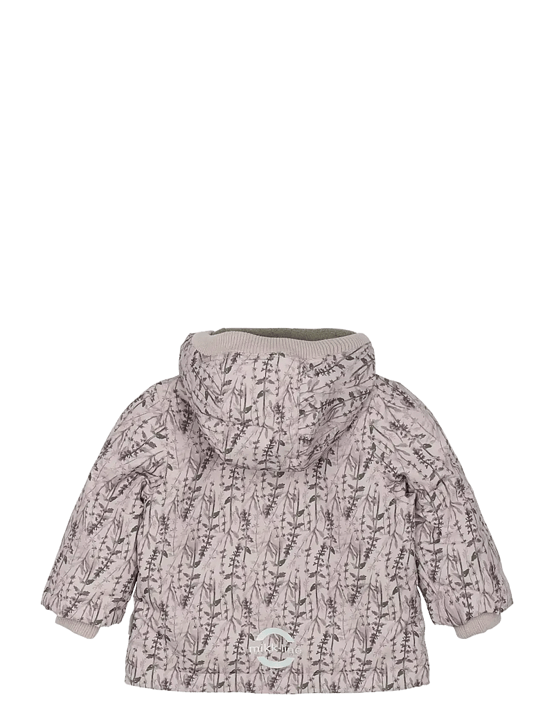mikk-line - Polyester Baby Jacket - Aop - puhvis ja polsterdatud - cloud gray - 2