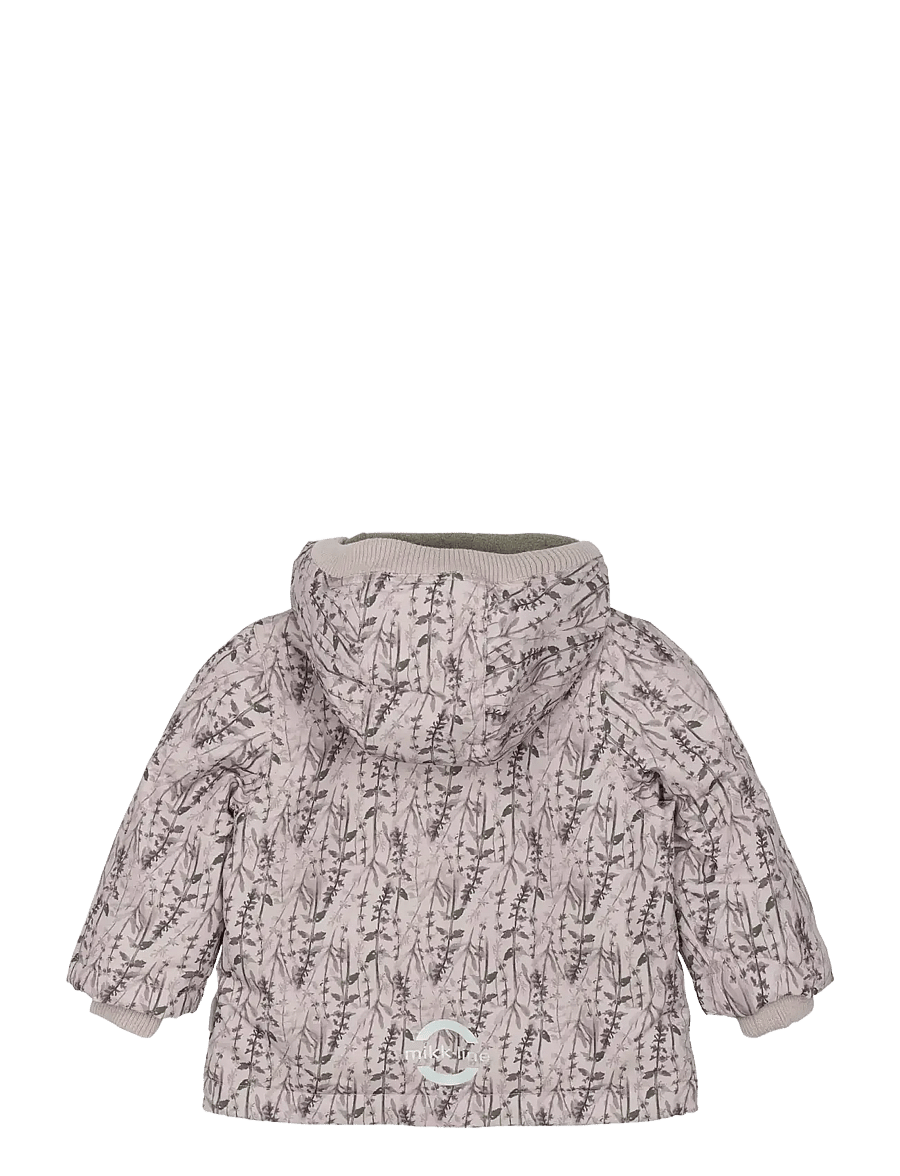 mikk-line - Polyester Baby Jacket - Aop - daunen- und steppjacken - cloud gray - 2