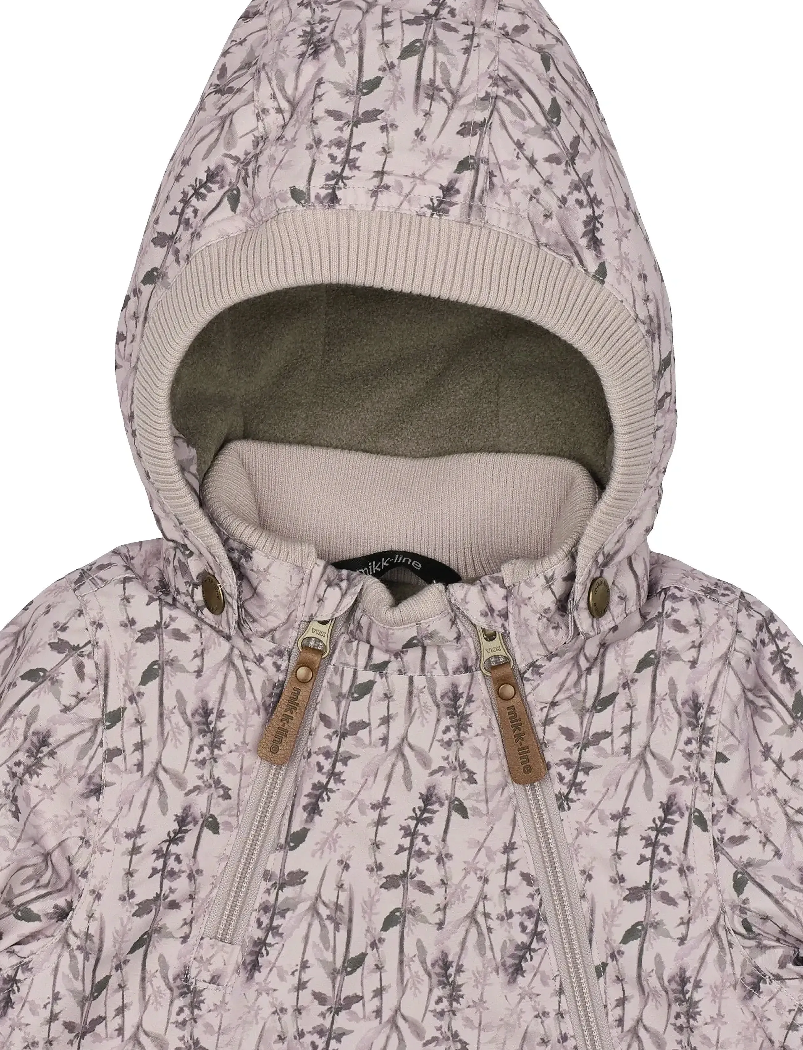 mikk-line - Polyester Baby Jacket - Aop - jacken - cloud gray - 4