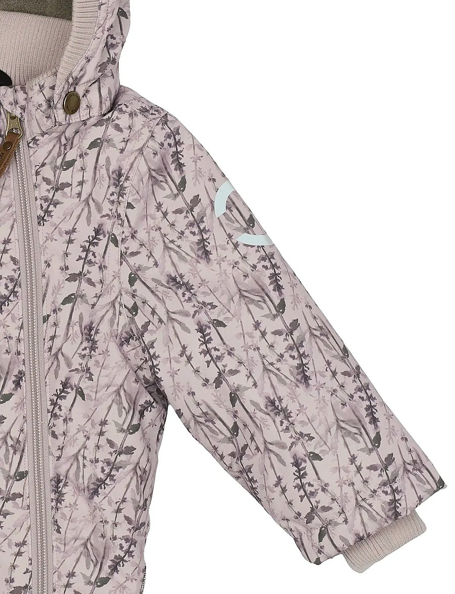 mikk-line - Polyester Baby Jacket - Aop - daunen- und steppjacken - cloud gray - 5