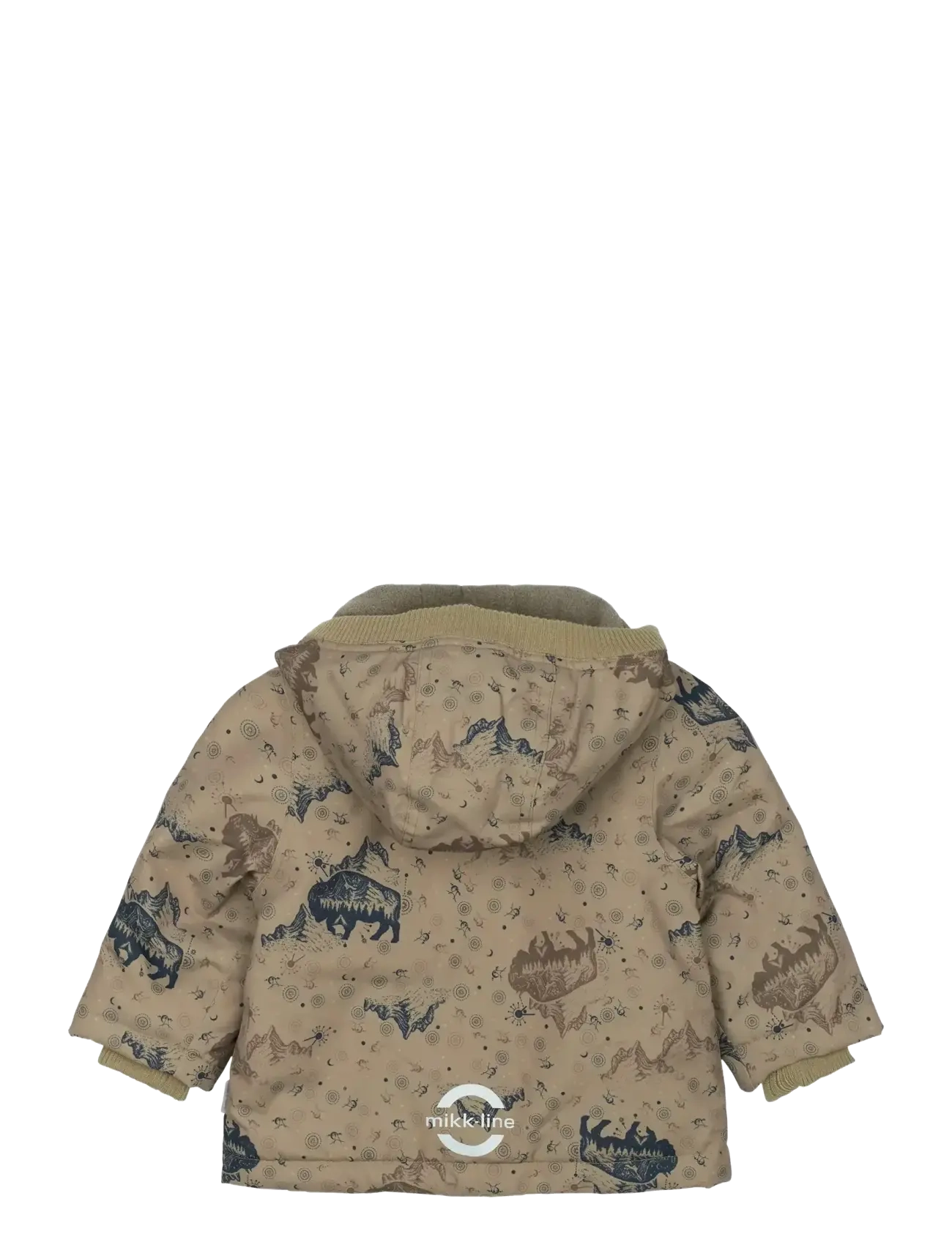 mikk-line - Polyester Baby Jacket - Aop - joped - coriander - 2