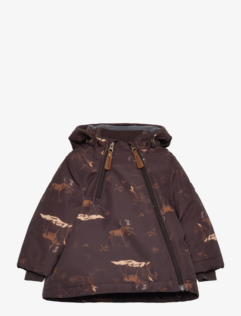 mikk-line - Polyester Baby Jacket - Aop - dunjakker - molÉ - 0