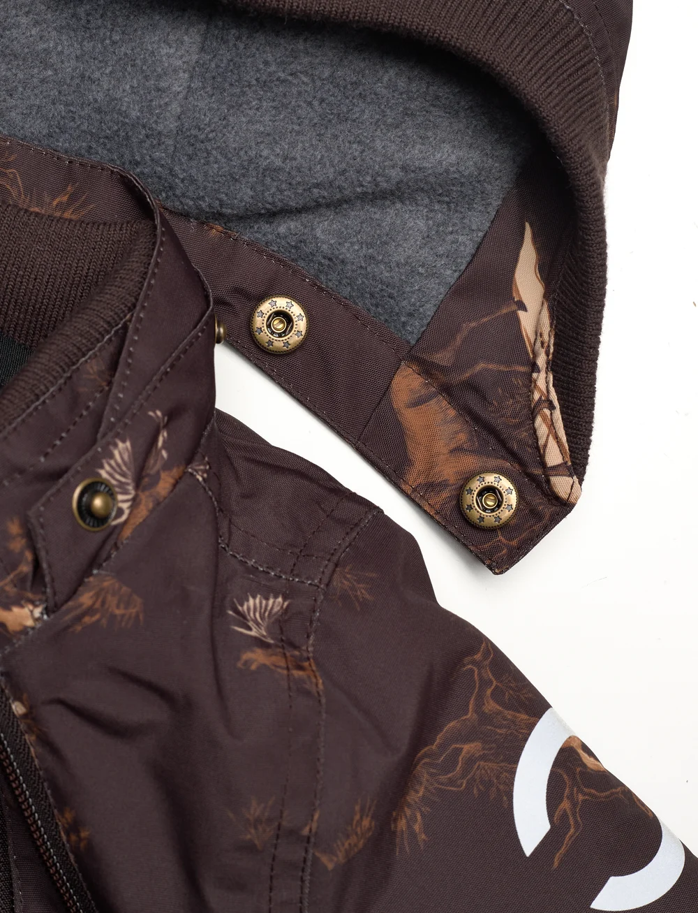 mikk-line - Polyester Baby Jacket - Aop - dunjakker - molÉ - 3