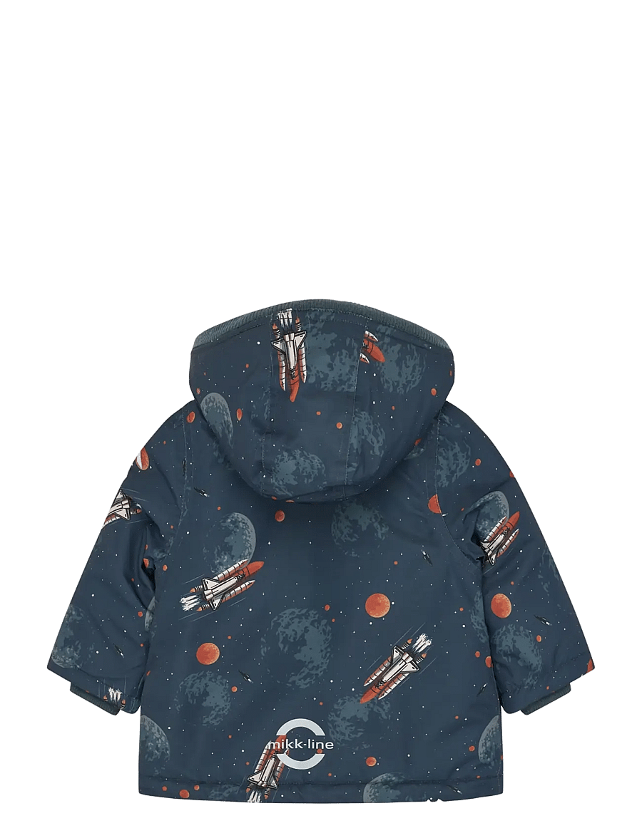 mikk-line - Polyester Baby Jacket - Aop - soojad ja polsterdatud - space aop - 1