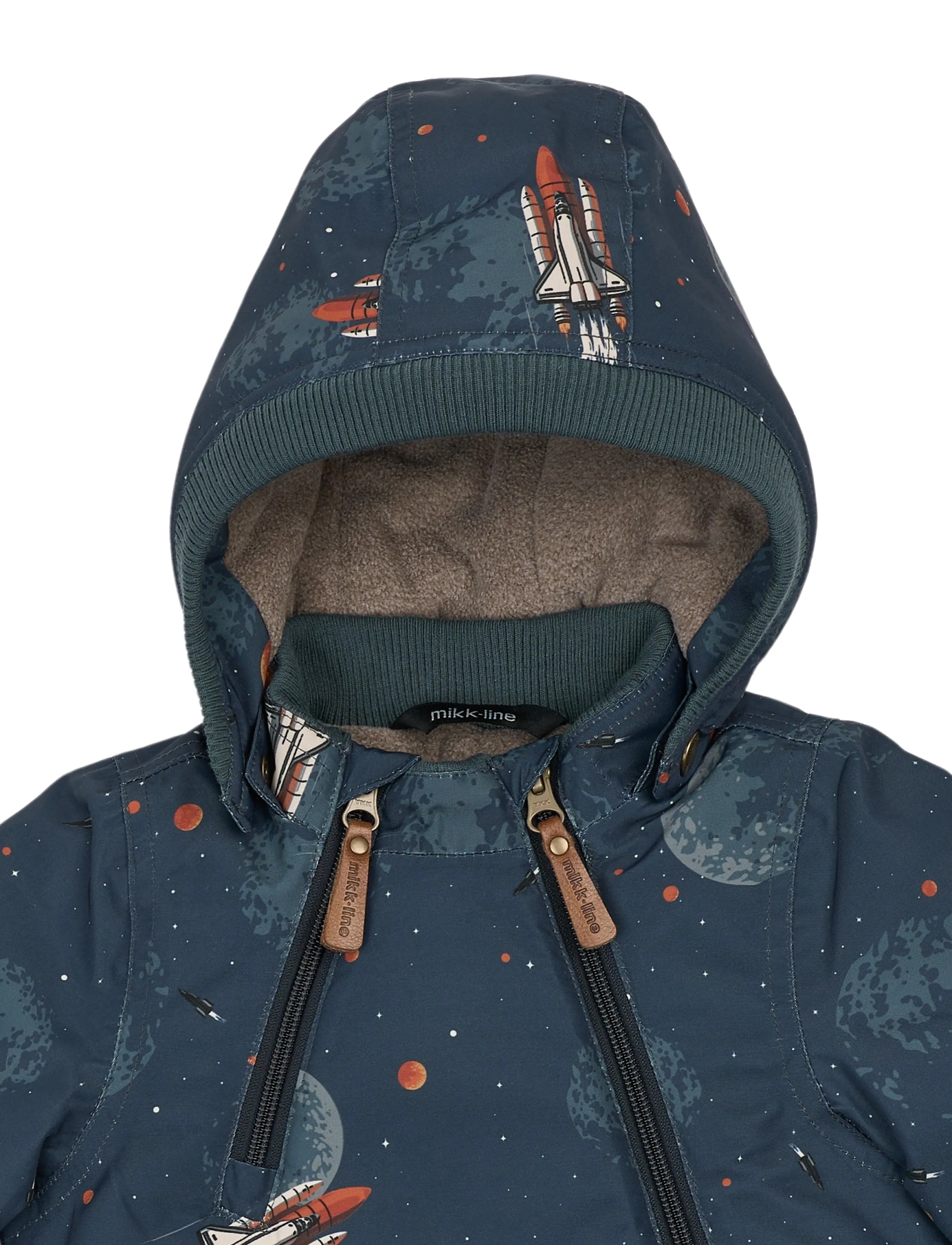 mikk-line - Polyester Baby Jacket - Aop - soojad ja polsterdatud - space aop - 3