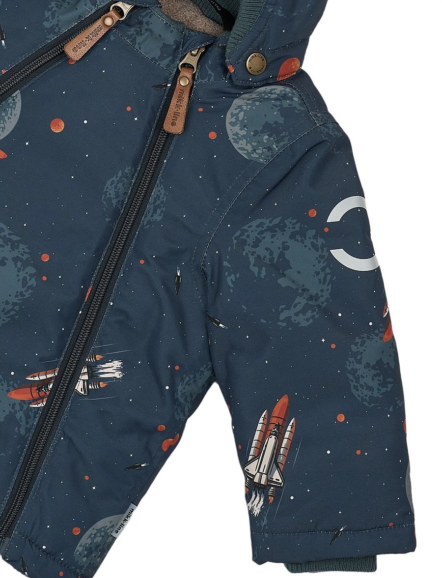 mikk-line - Polyester Baby Jacket - Aop - soojad ja polsterdatud - space aop - 4