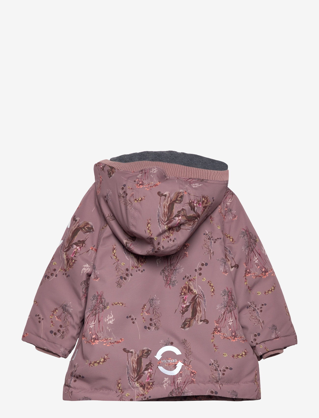 mikk-line - Polyester Baby Jacket - Aop - Žieminės striukės - twilight mauve - 1