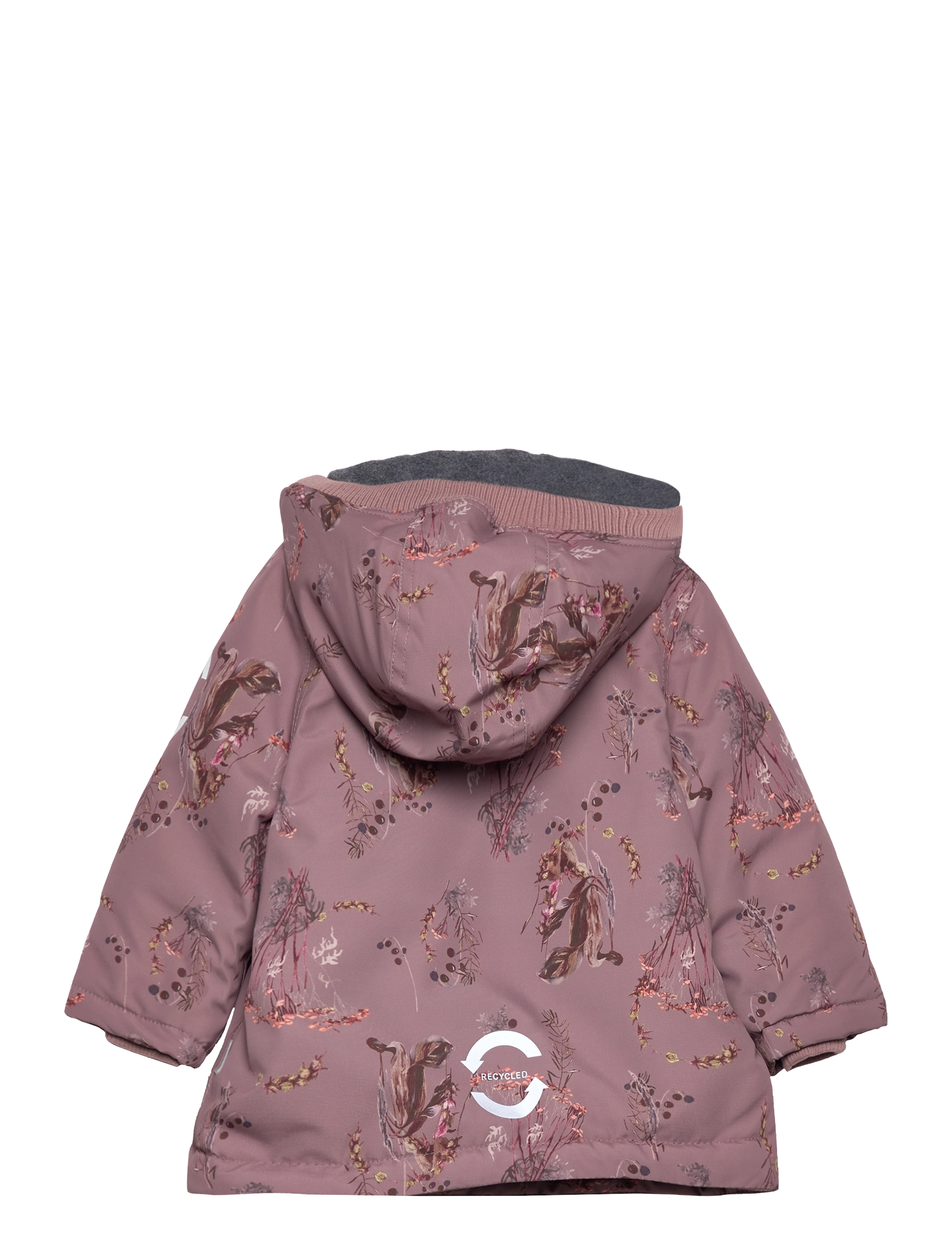 mikk-line - Polyester Baby Jacket - Aop - kurtki zimowe - twilight mauve - 1