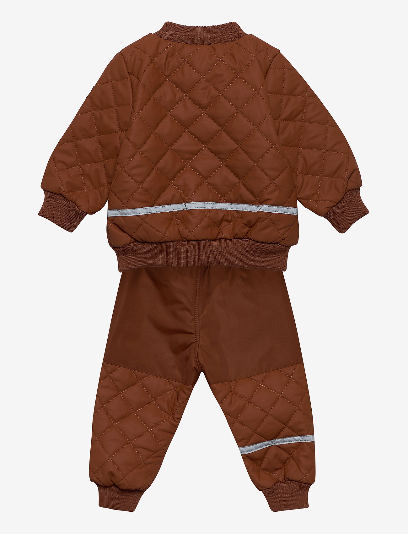 Mikk-Line - Duvet Set w. Fleece - brown patina - 1