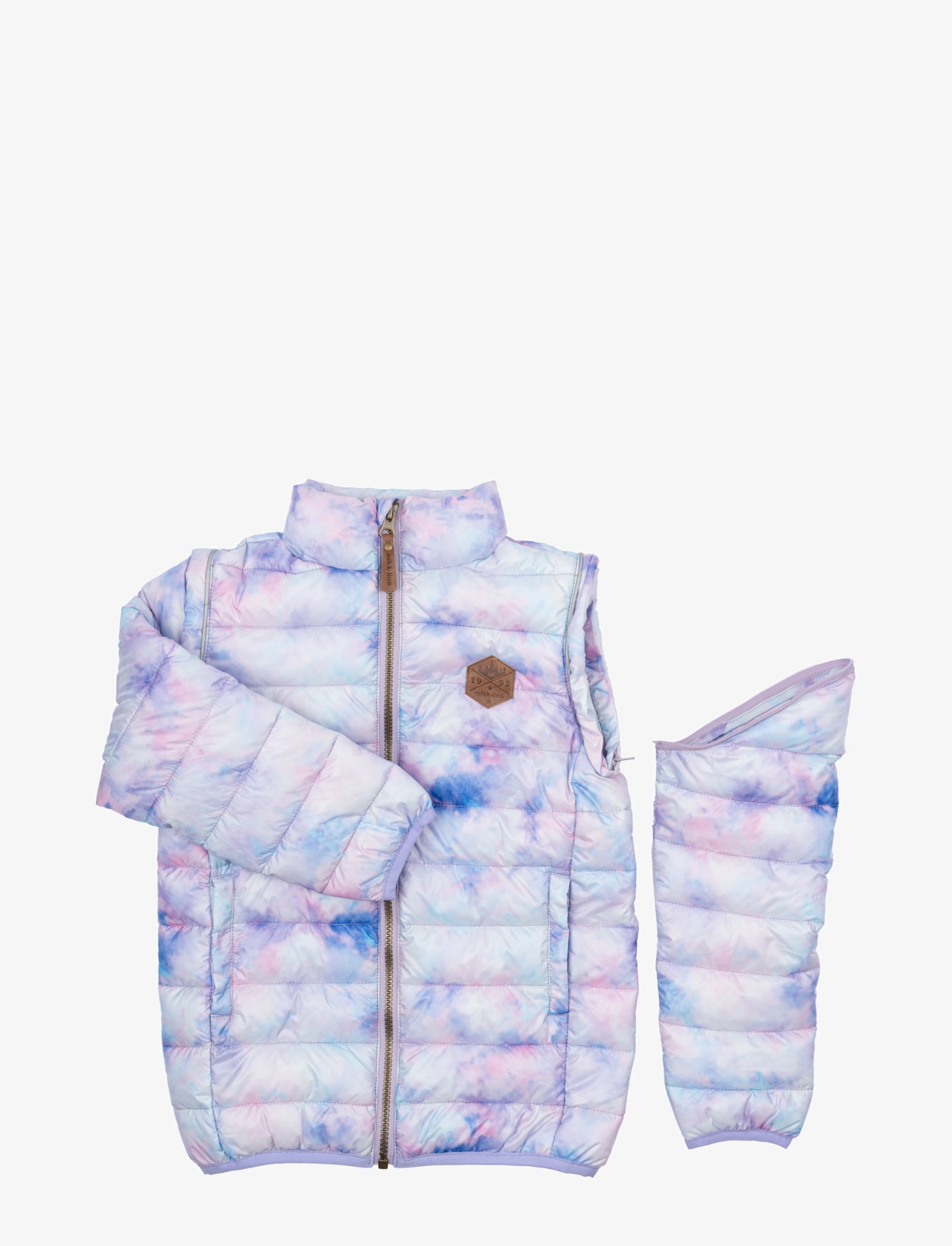 mikk-line - Nylon puffer 2 in 1 Jacket - dusk - 4