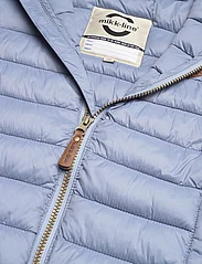 mikk-line - Nylon puffer 2 in 1 Jacket - dunjakker & forede jakker - faded denim - 5