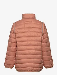 mikk-line - Nylon puffer 2 in 1 Jacket - dūnu jakas - tawny brown - 1