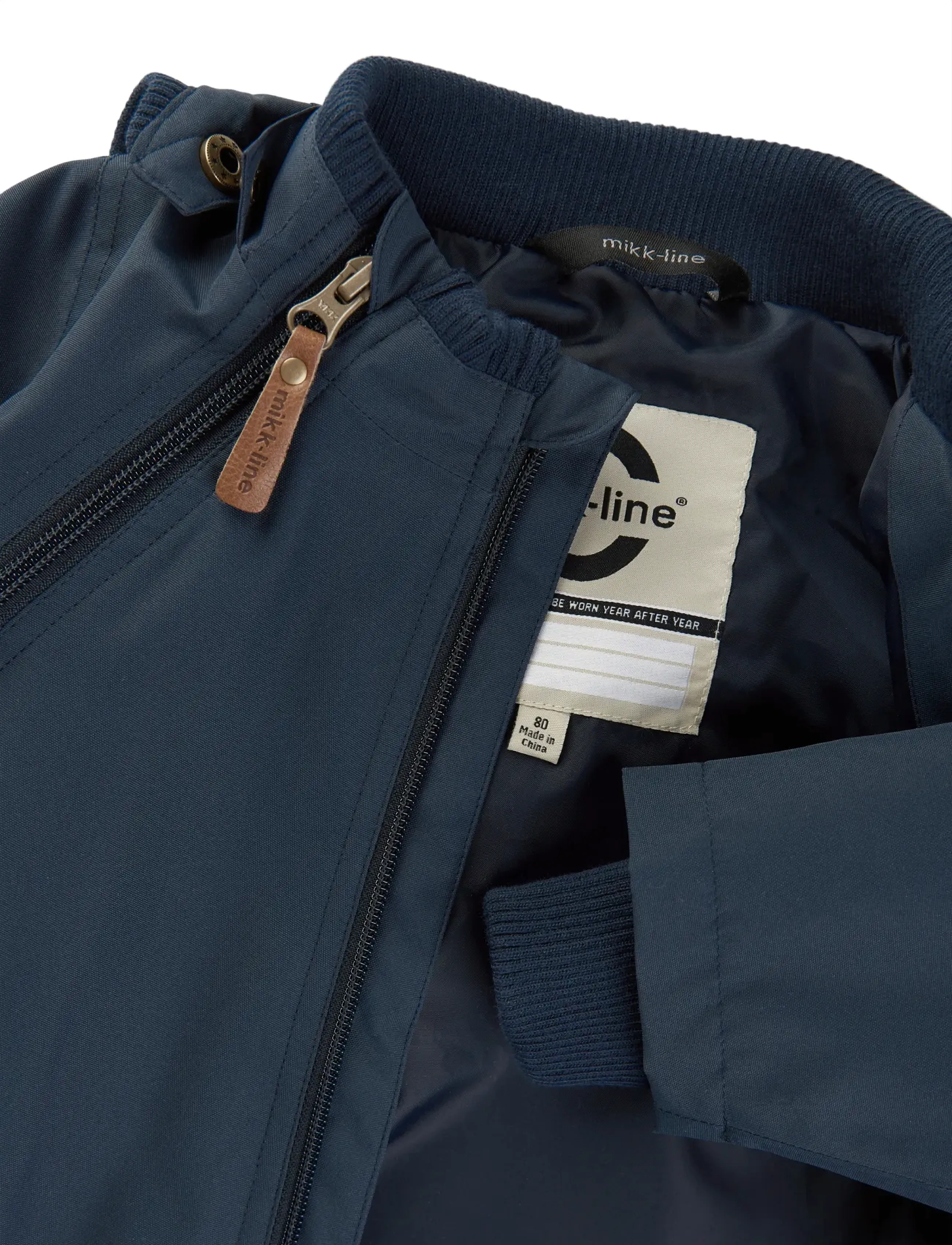 mikk-line - Polyester Baby Jacket, GRS - anoraker - blue nights - 2
