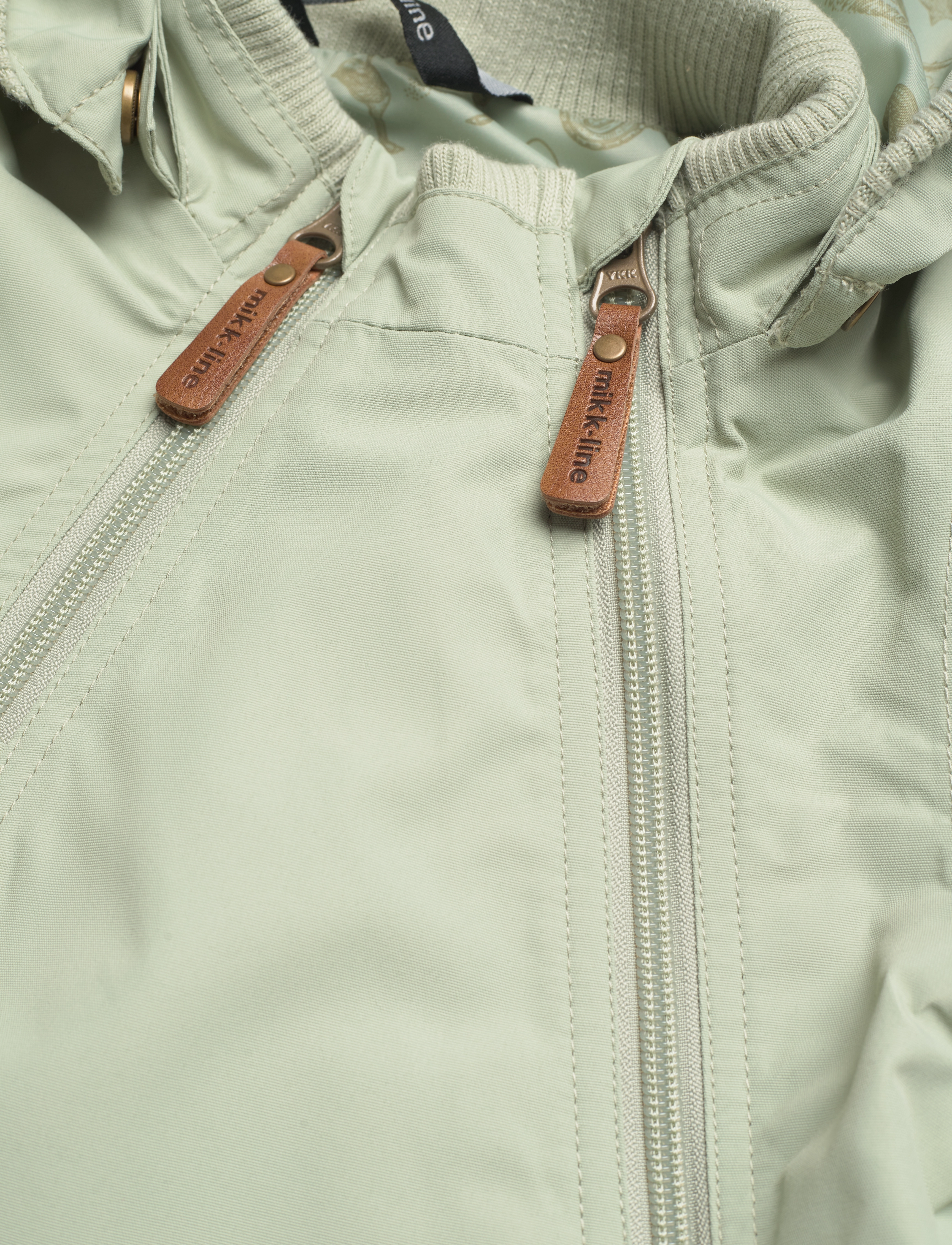 mikk-line - Polyester Baby Jacket, GRS - anoraks - desert sage - 3