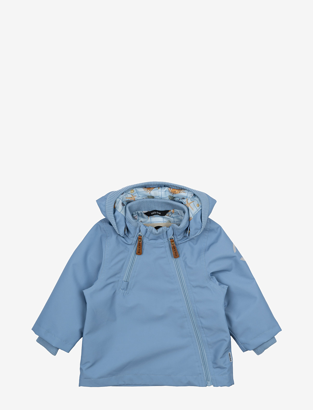 mikk-line - Polyester Baby Jacket - anoraks - faded denim - 0