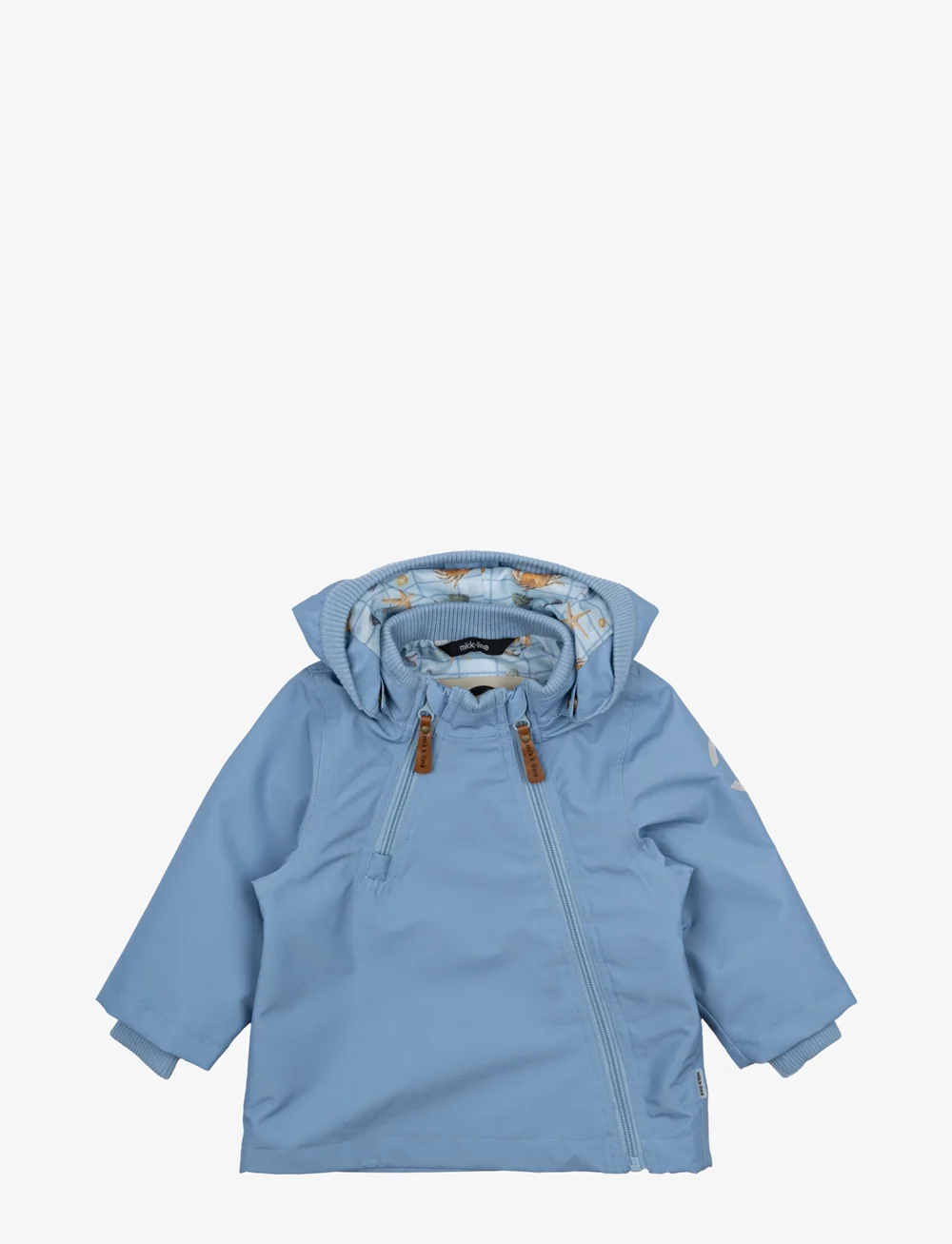 mikk-line - Polyester Baby Jacket - anoraks - faded denim - 1