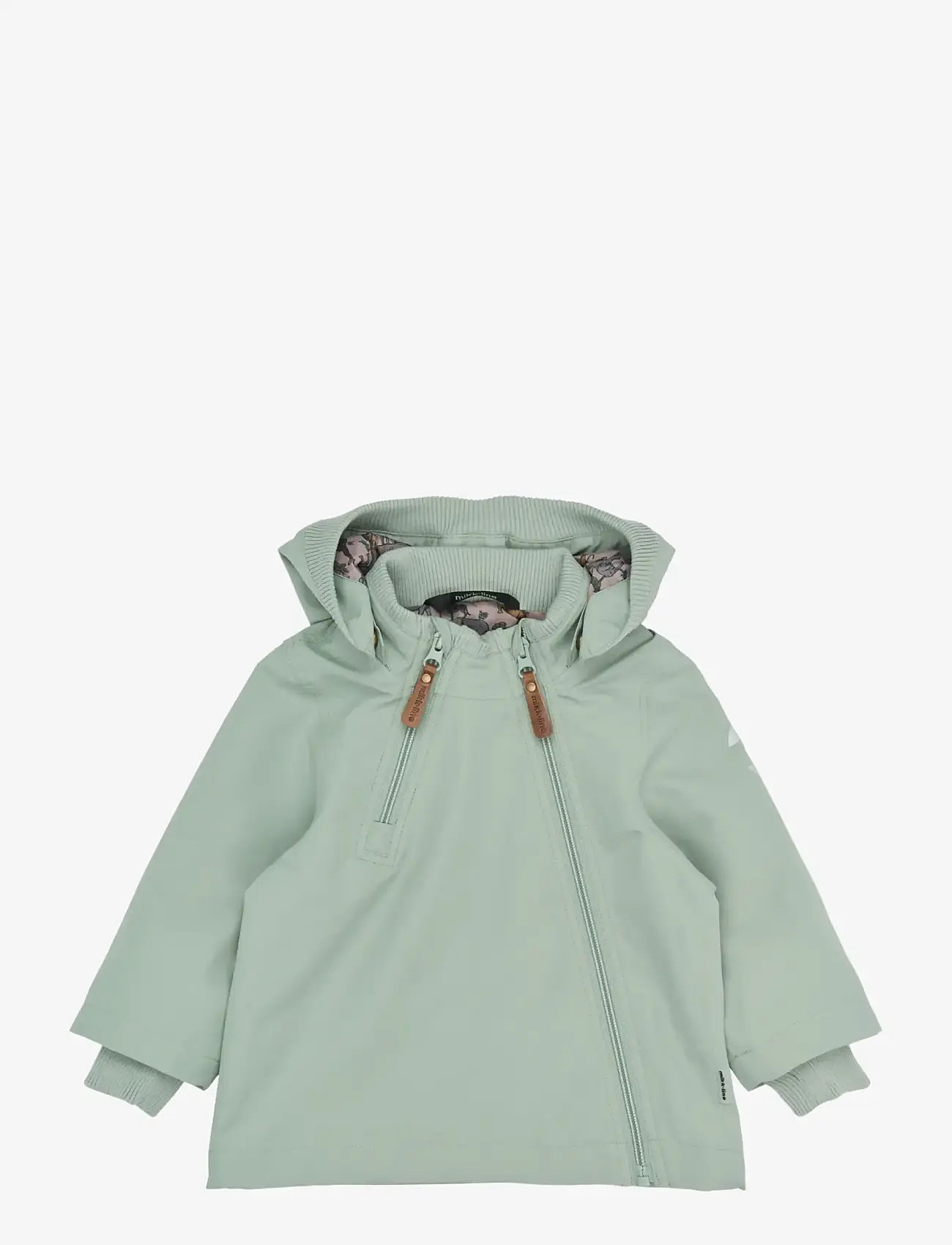 mikk-line - Polyester Baby Jacket - anorakker - green milieu - 1