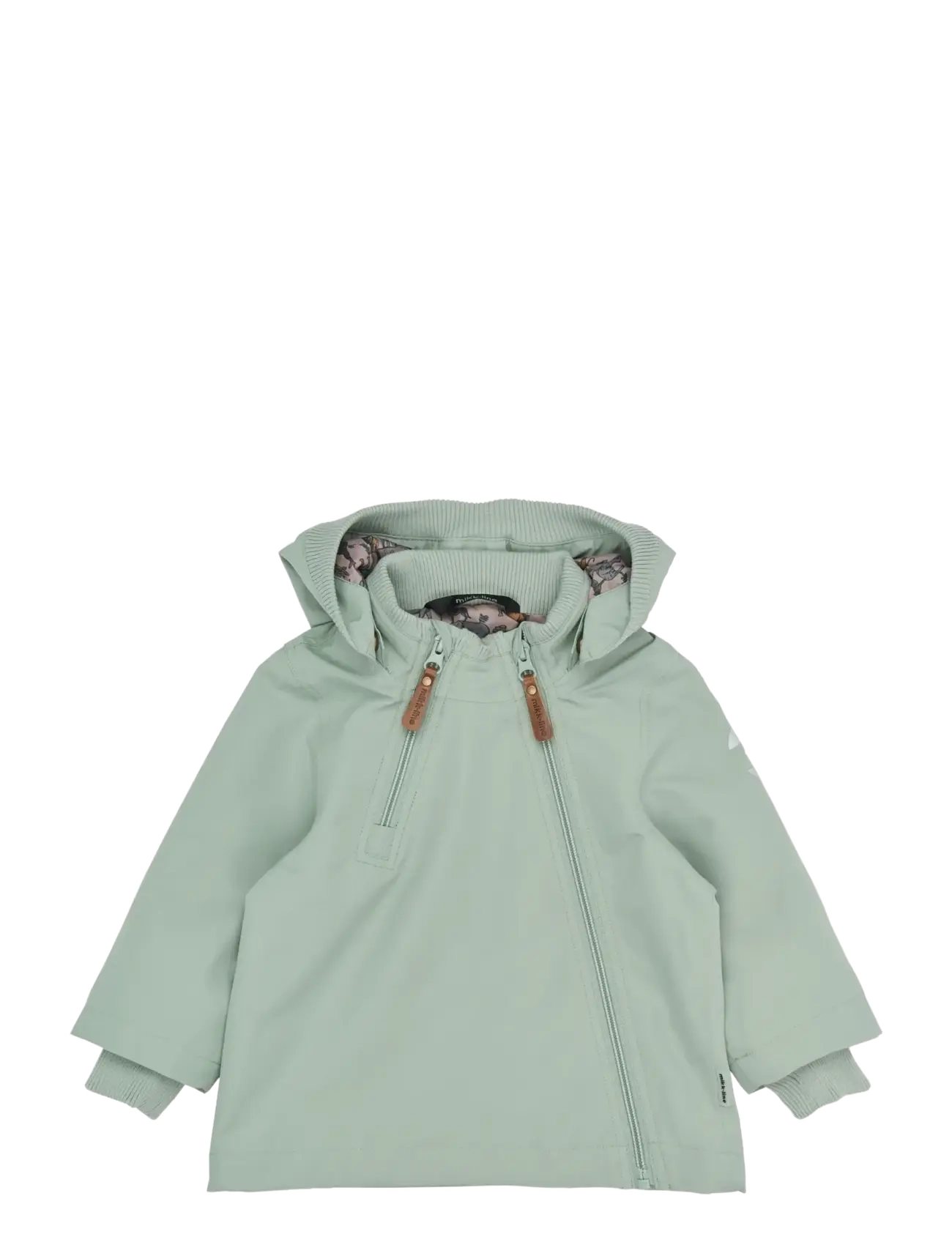 mikk-line Polyester Baby Jacket - Ytterkläder - GREEN MILIEU / green