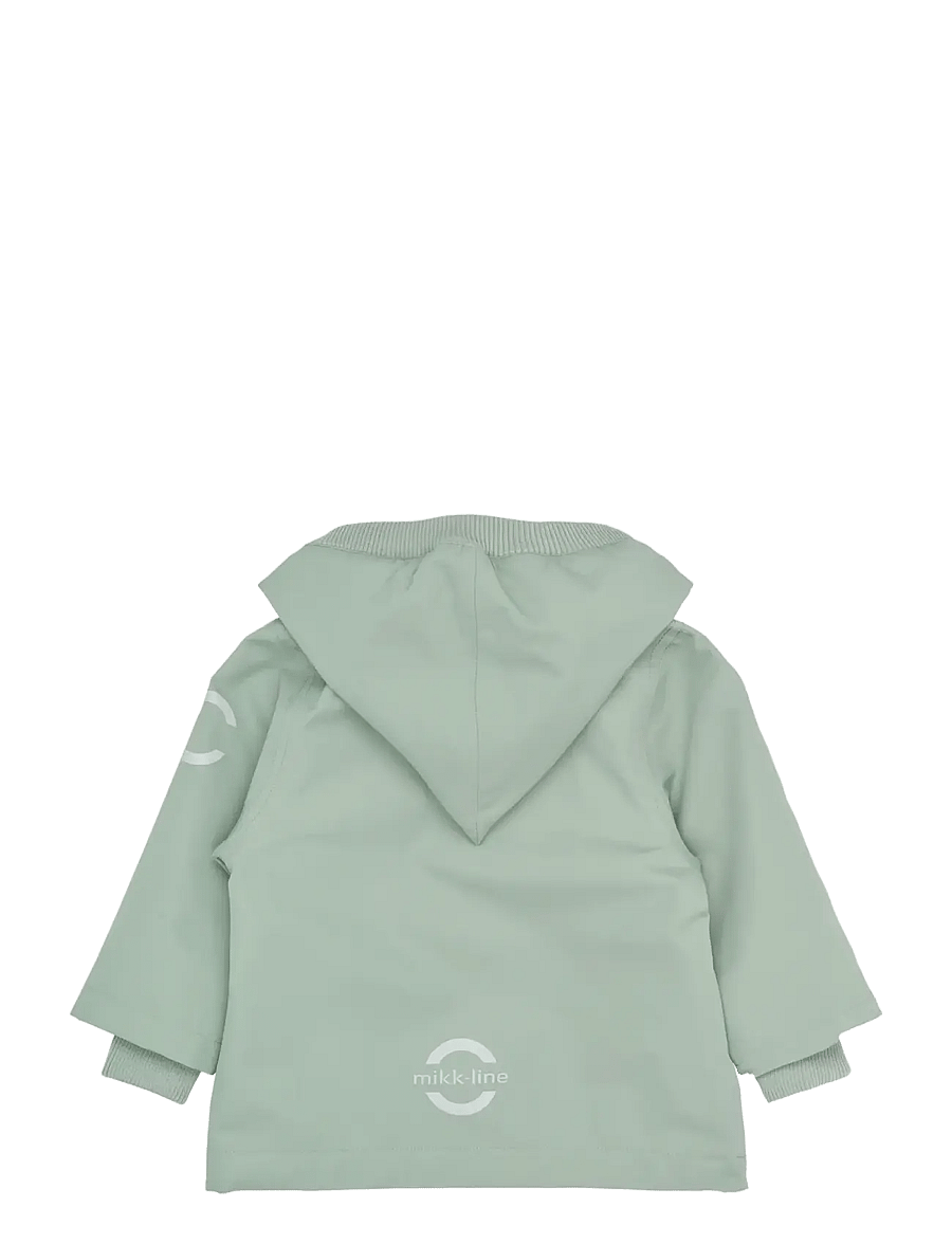 mikk-line - Polyester Baby Jacket, GRS - anorakker - green milieu - 2