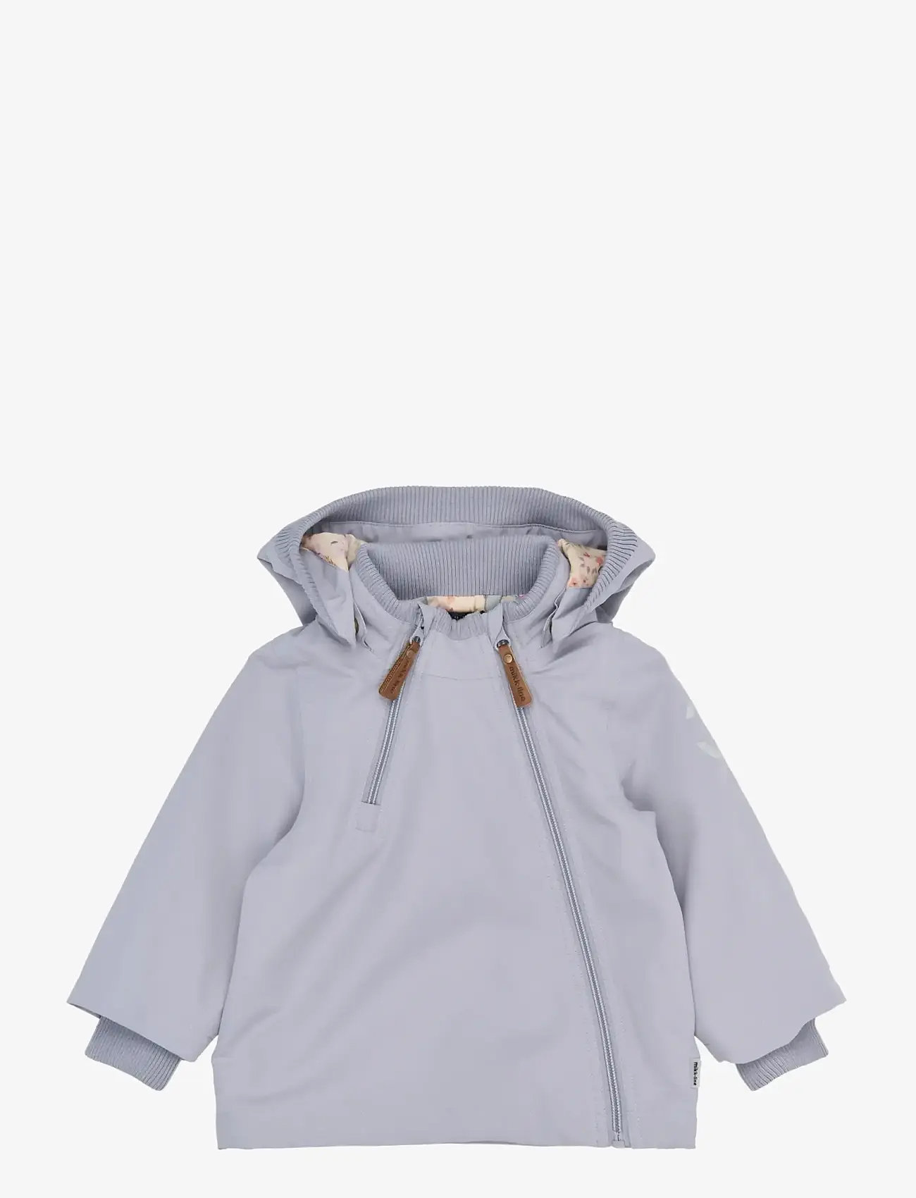 mikk-line - Polyester Baby Jacket, GRS - anoraks - lavender gray - 1