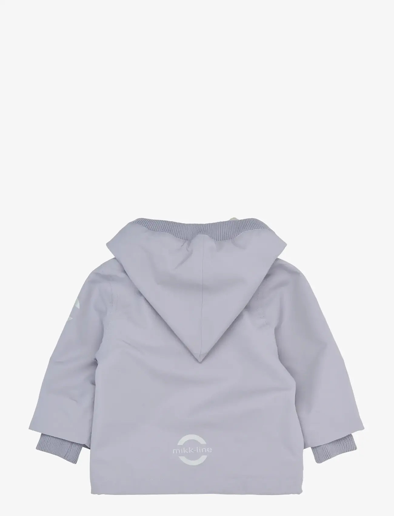 mikk-line - Polyester Baby Jacket, GRS - anoraks - lavender gray - 2