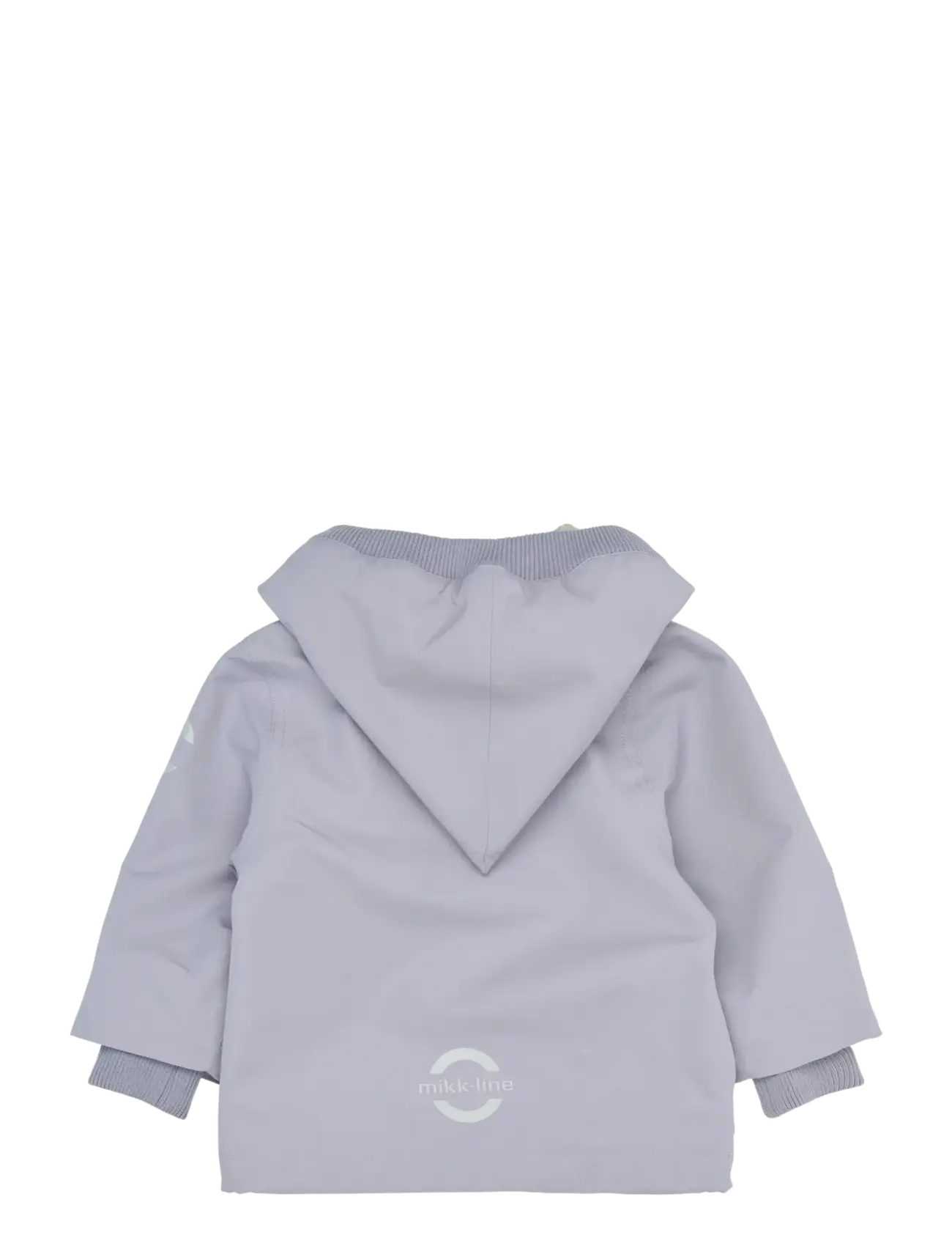 mikk-line - Polyester Baby Jacket, GRS - anoraks - lavender gray - 2