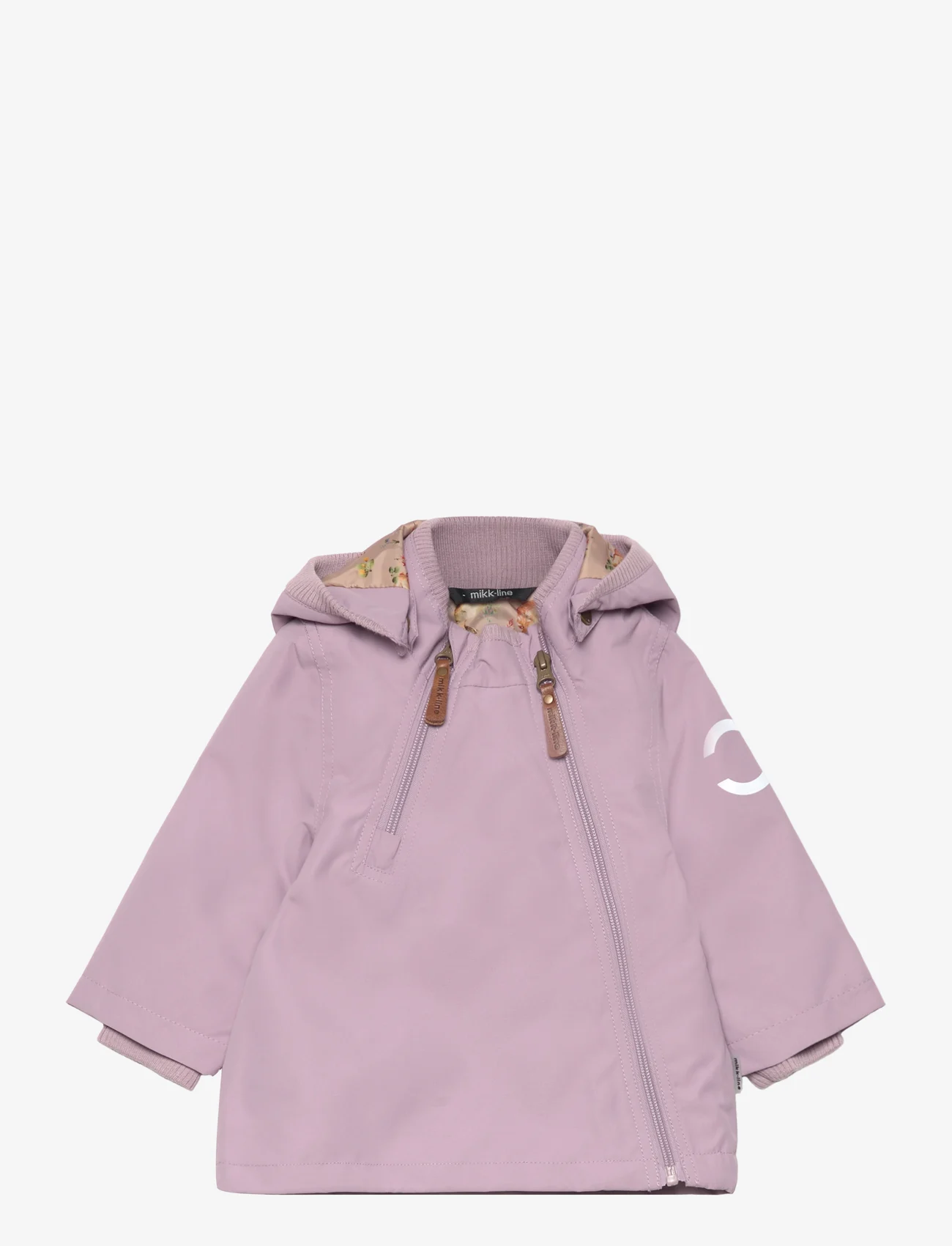 mikk-line - Polyester Baby Jacket - anorakker - nirvana - 0