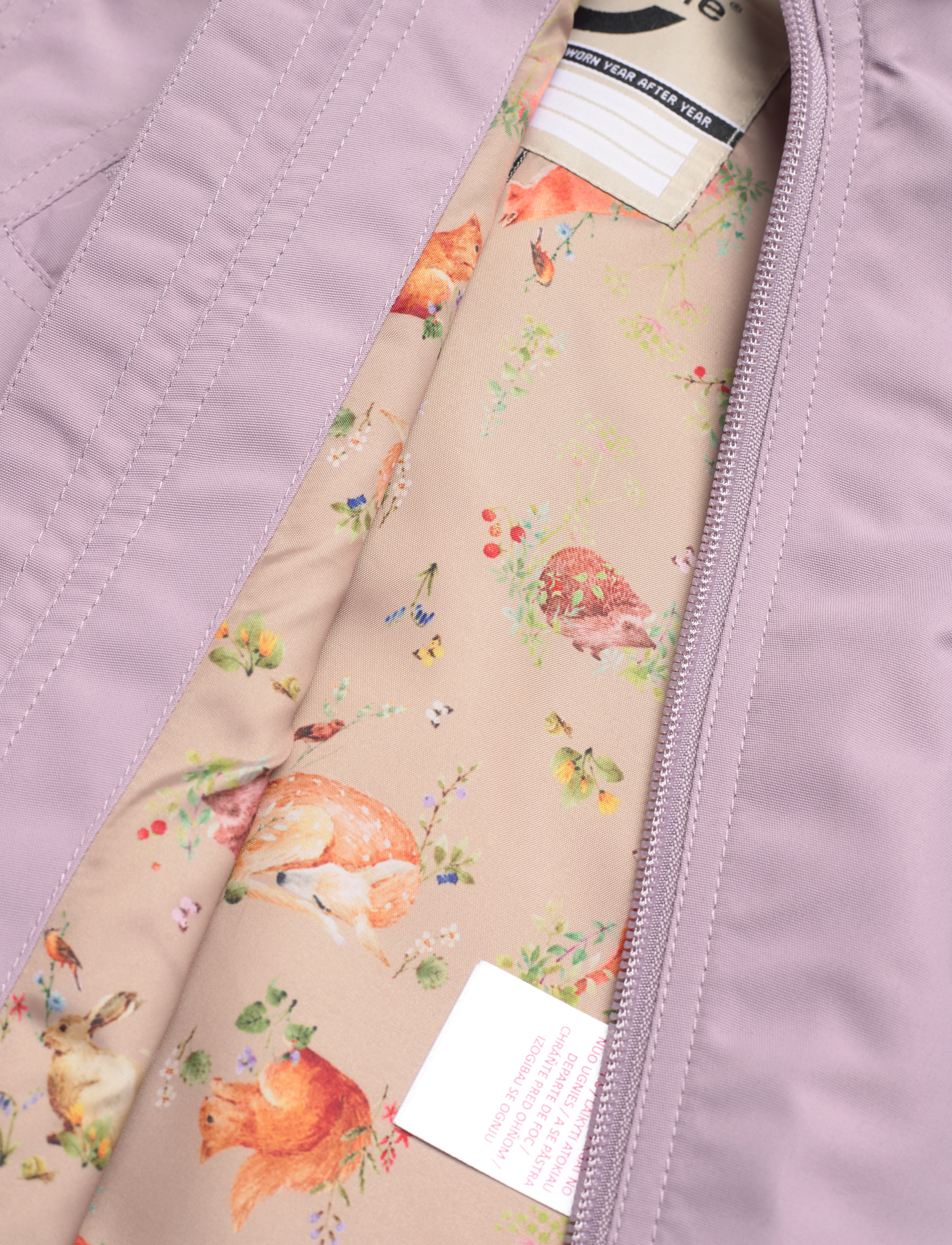 mikk-line - Polyester Baby Jacket, GRS - anoraker - nirvana - 4