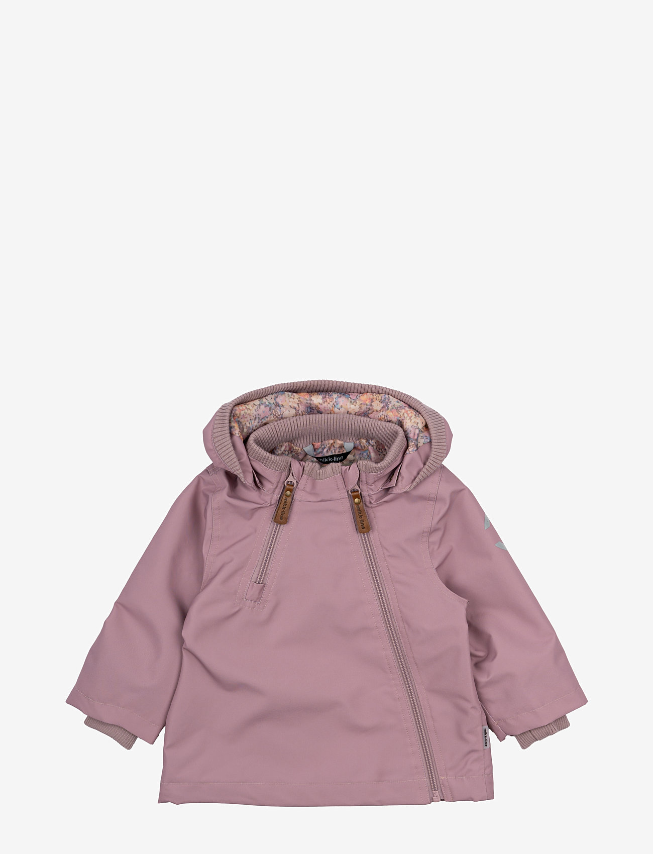 mikk-line - Polyester Baby Jacket - anorakker - woodrose - 1