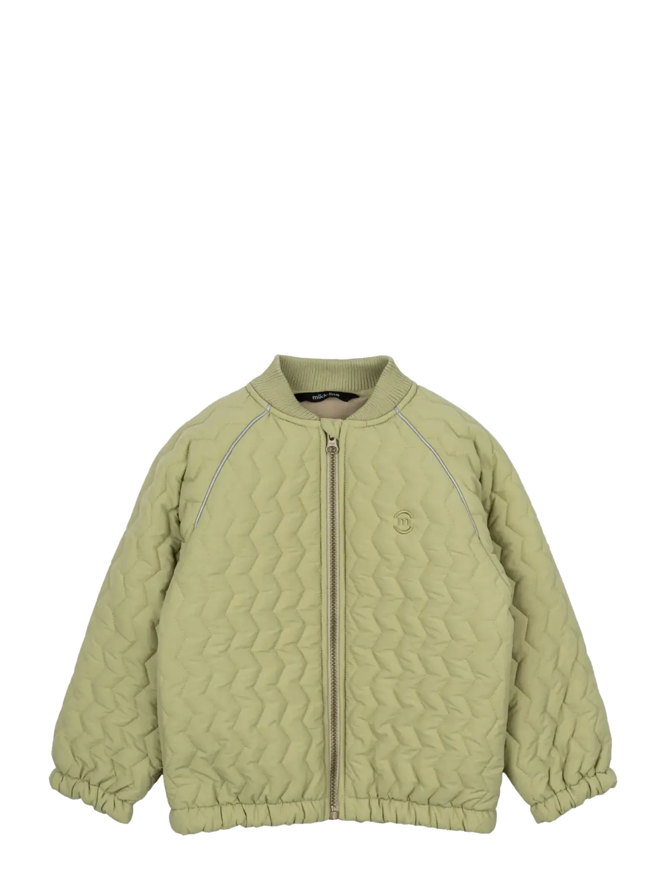 MIKK-LINE Bomber Jacke Grün - 98 - Kinder