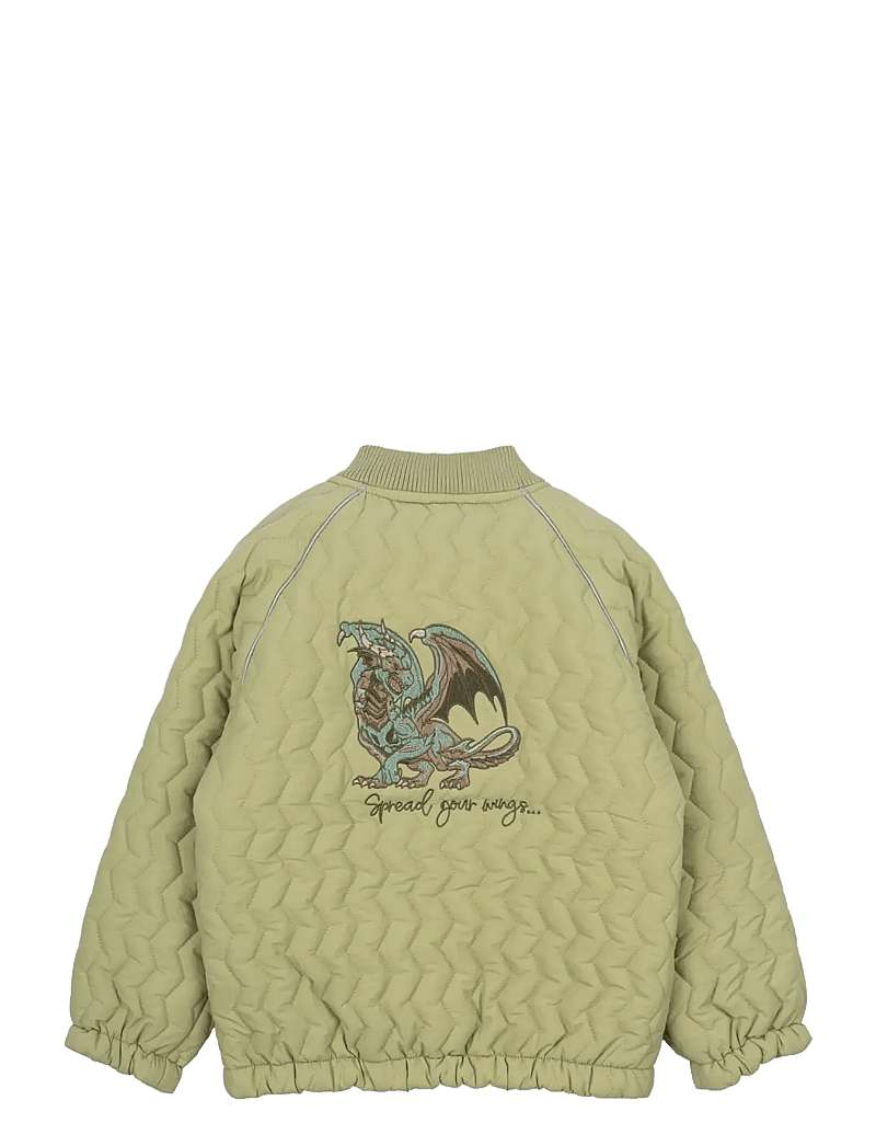 mikk-line - NYLON Boys parca - lendurijakid - gray green - 1