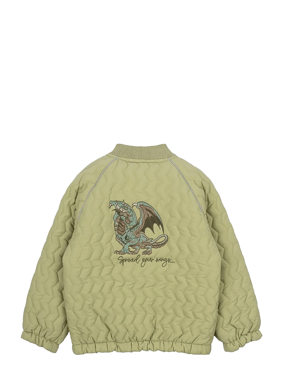 mikk-line - NYLON Boys parca - lendurijakid - gray green - 1
