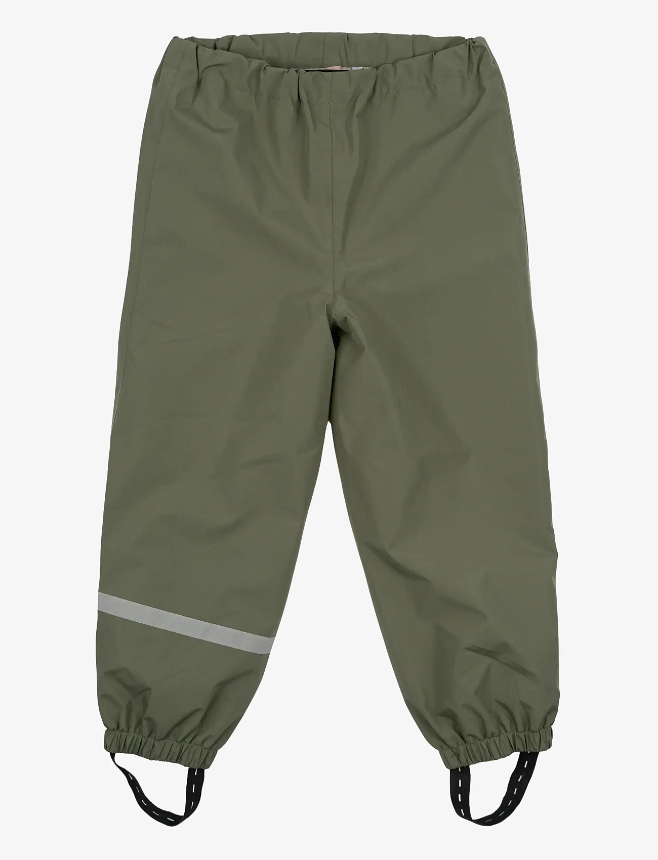 mikk-line - Shell Pant - kelnės - dusty olive - 0