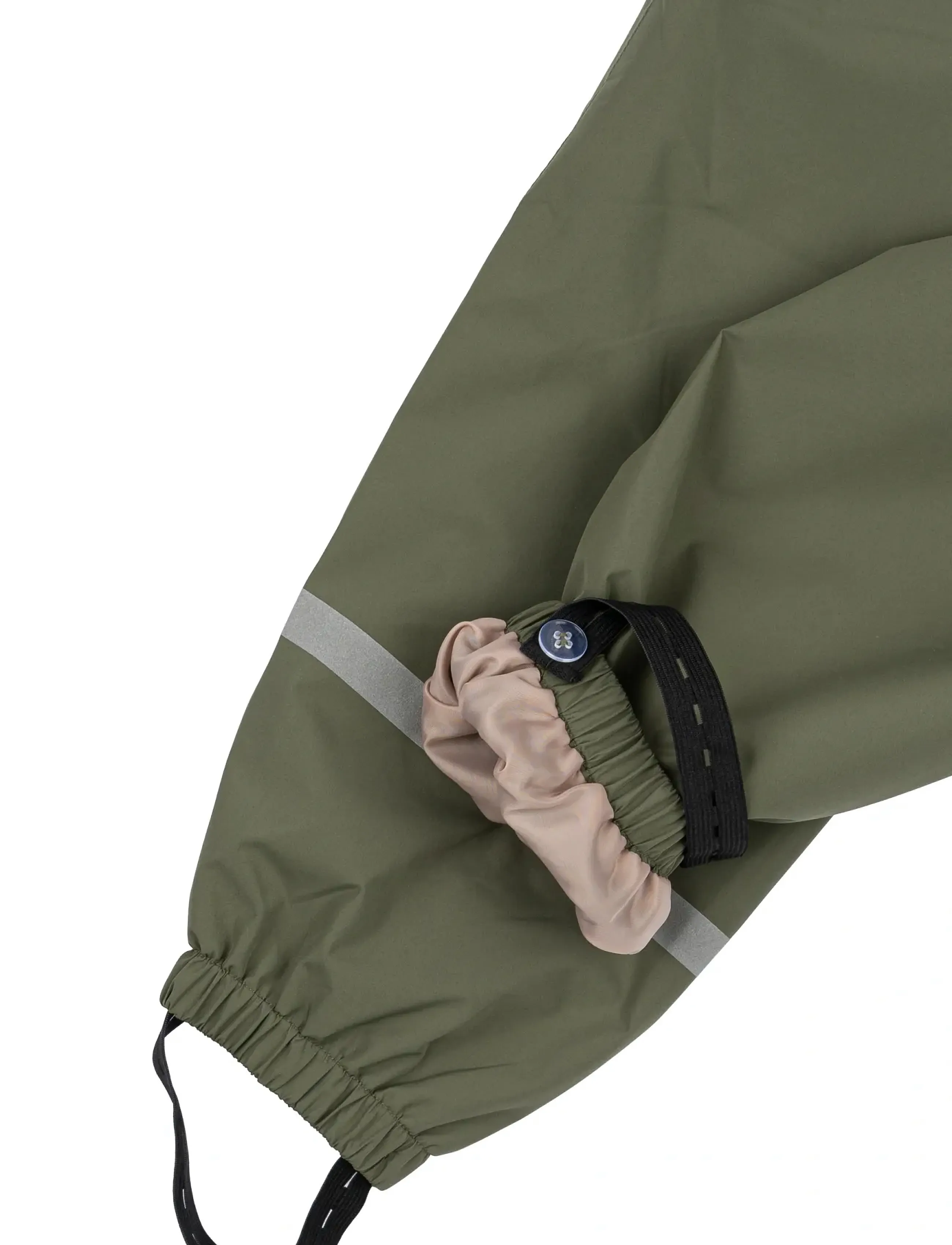 mikk-line - Shell Pant - trousers - dusty olive - 2
