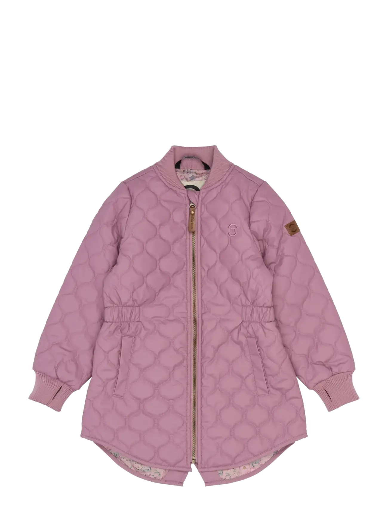 MIKK-LINE Duvet Mädchen Mantel Pink - 146 - Kinder