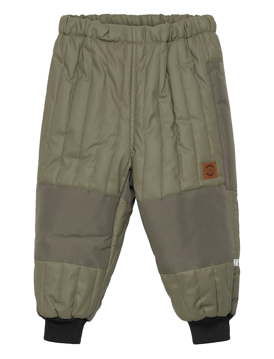 mikk-line - Duvet Pants - termobukser - dusty olive - 1