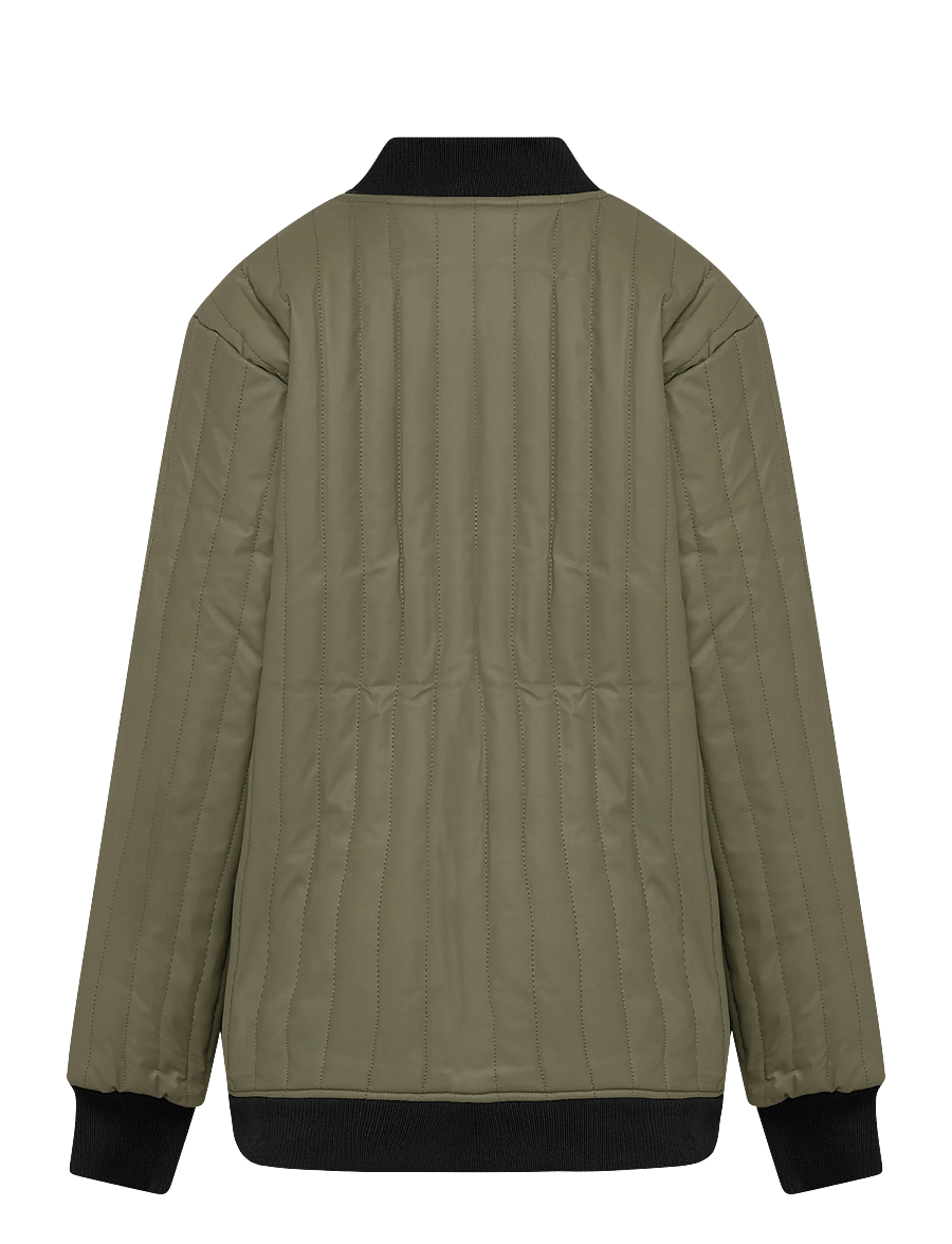 mikk-line - Duvet Boys Jacket - quiltede jakker - dusty olive - 2