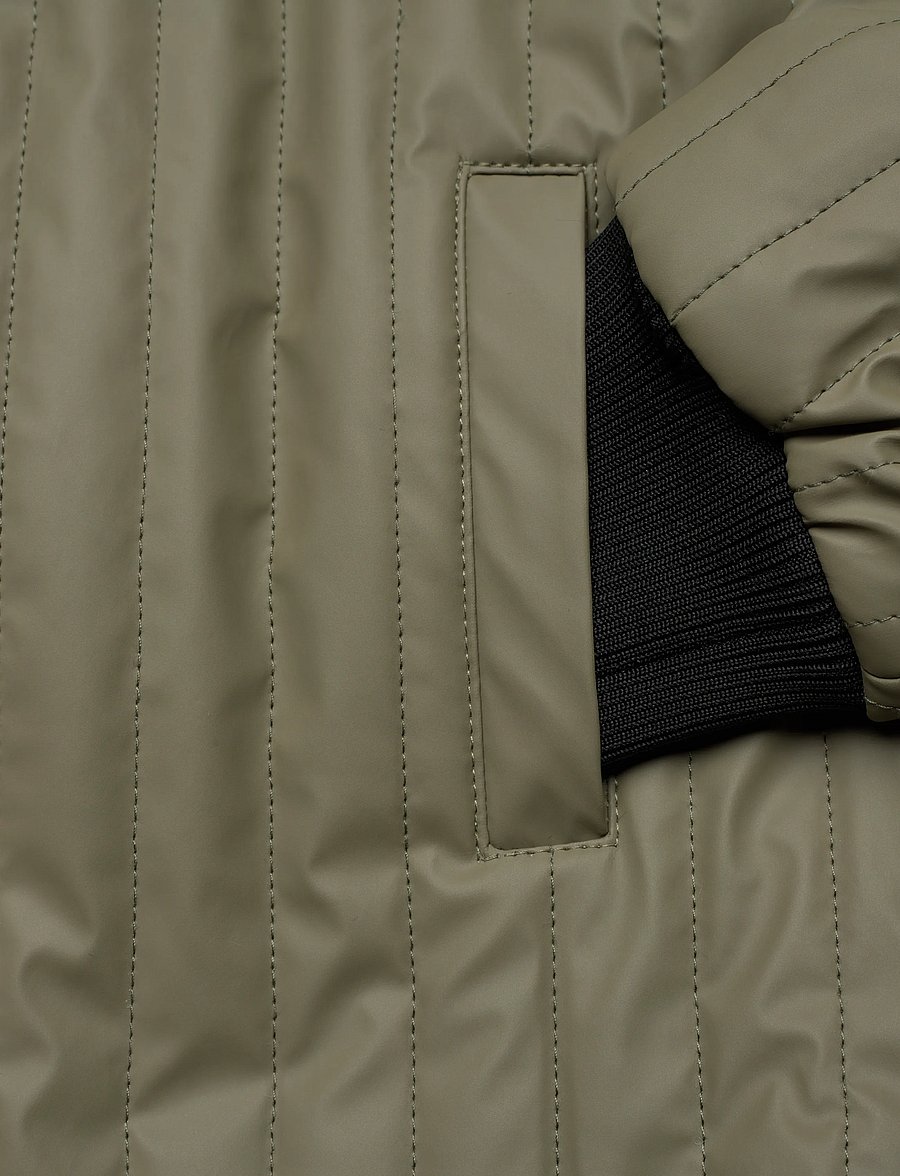 mikk-line - Duvet Boys Jacket - quiltede jakker - dusty olive - 5