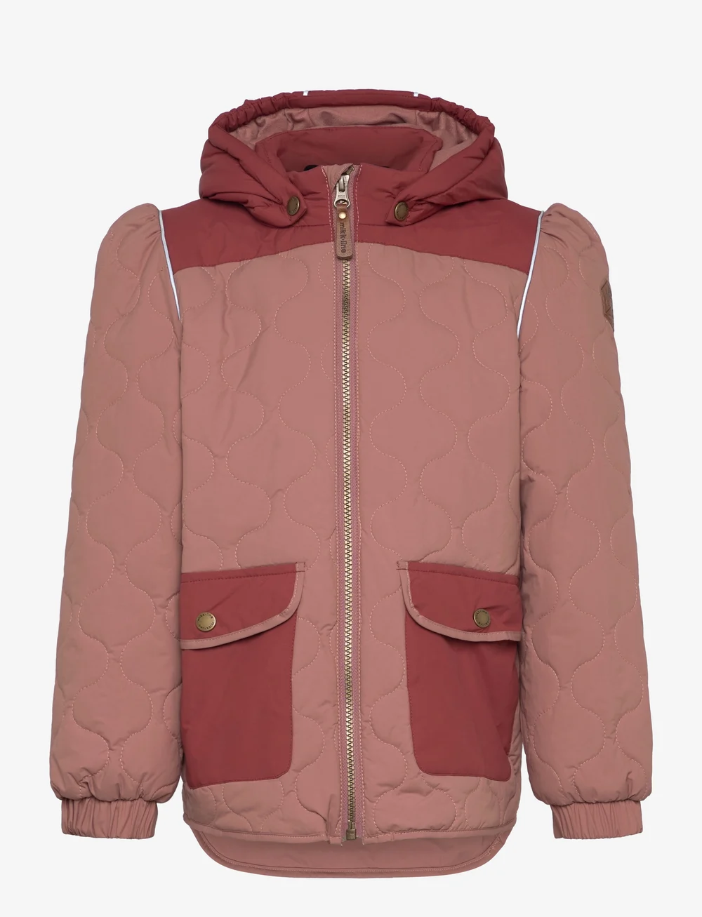 mikk-line - Thermal Mix Jacket Warm Puff - thermo-jacken - burlwood - 1