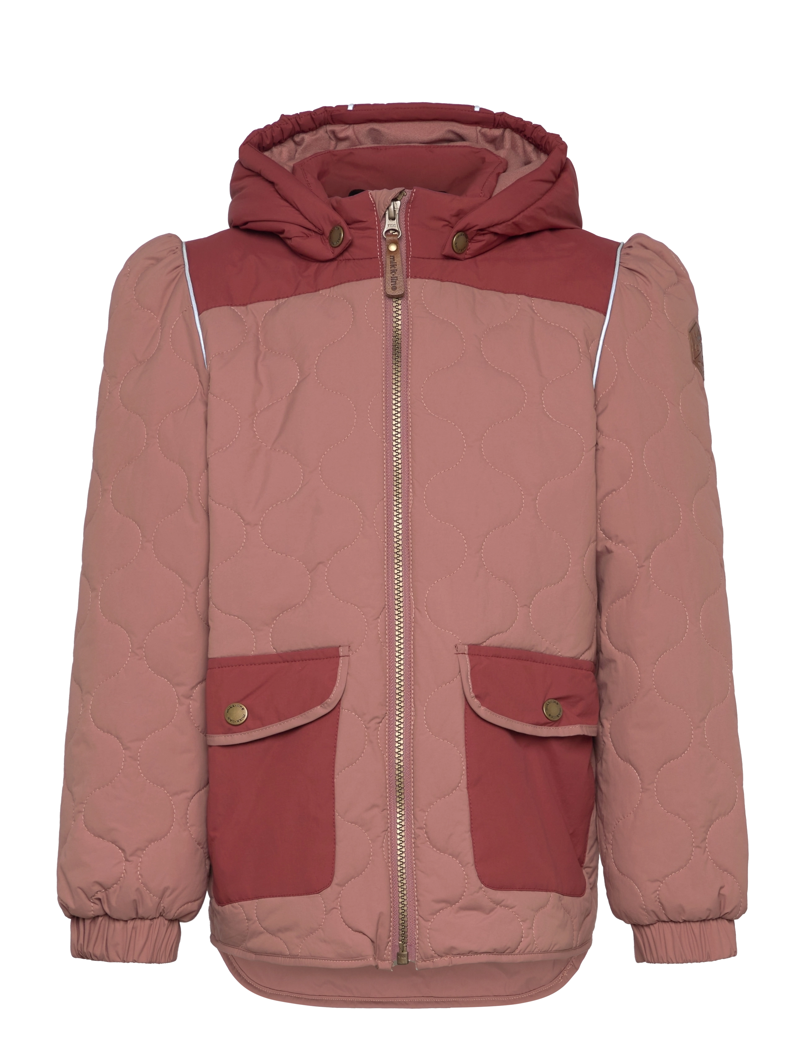 mikk-line Thermal Mix Jacket Warm Puff - Termojackor - BURLWOOD / pink/rose