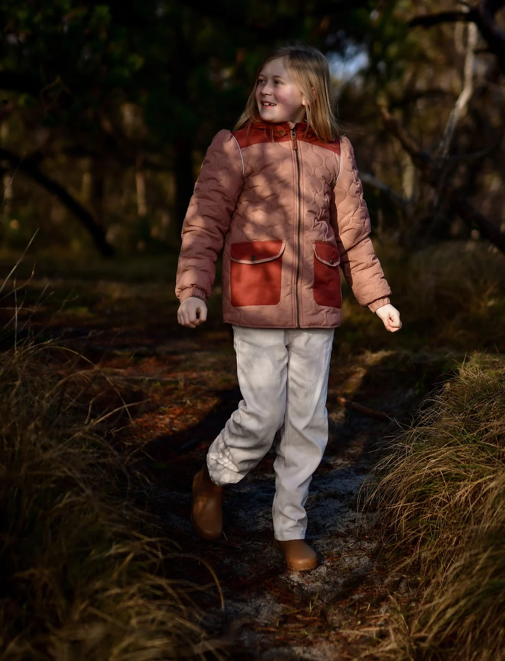 mikk-line - Thermal Mix Jacket Warm Puff - thermo-jacken - burlwood - 0