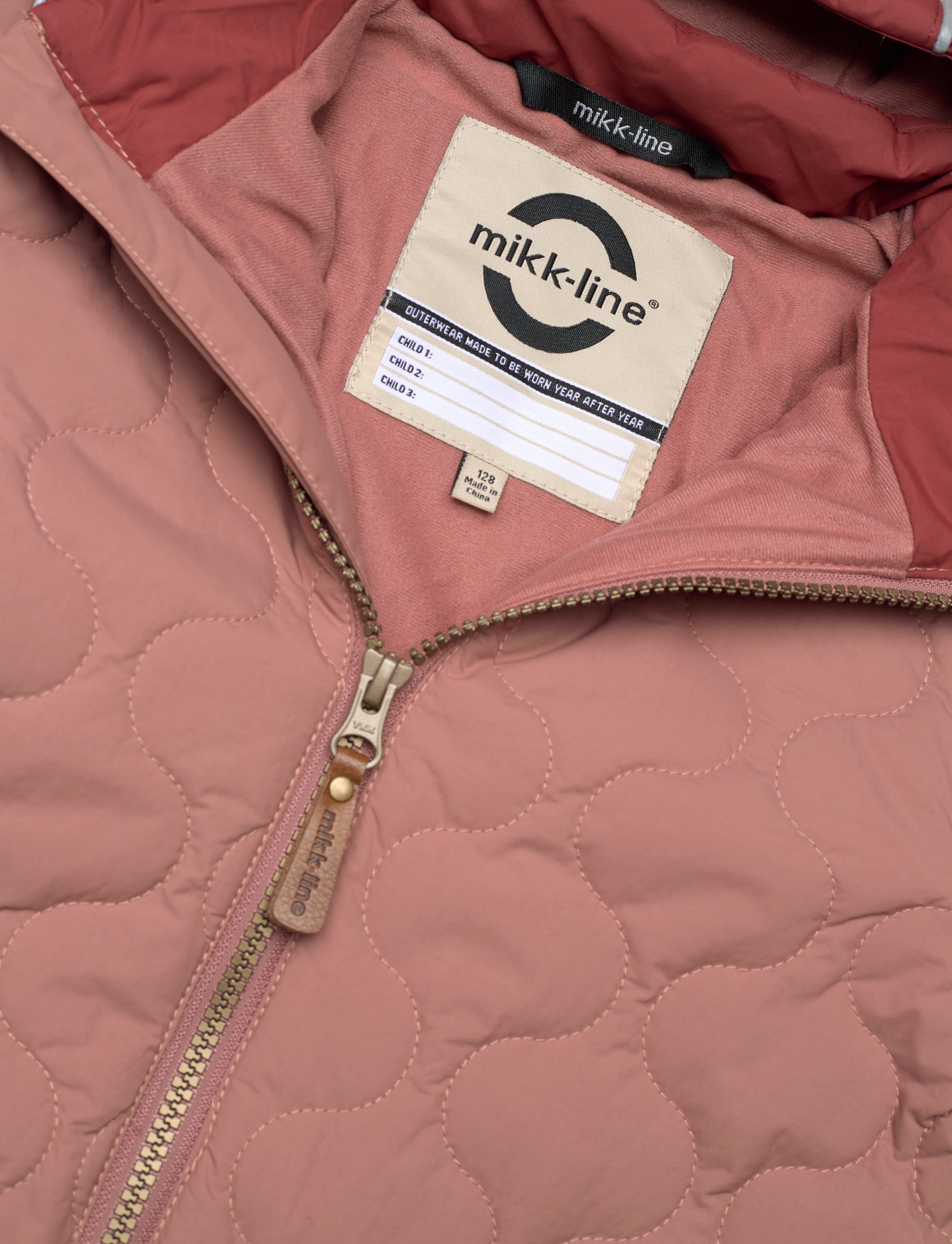 mikk-line - Thermal Mix Jacket Warm Puff - herbstjacken - burlwood - 3
